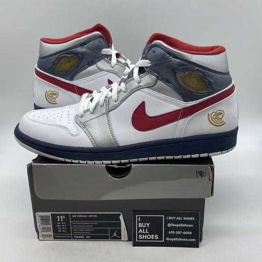 Size 11.5 - Air Jordan 1 Retro Olympic (136085-161)
