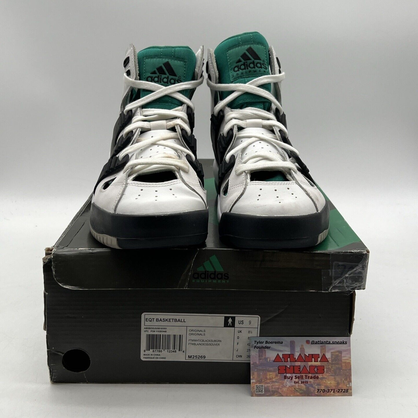 Size 9 - Adidas EQUIPMENT EQT BASKETBALL Shoes (M25269)