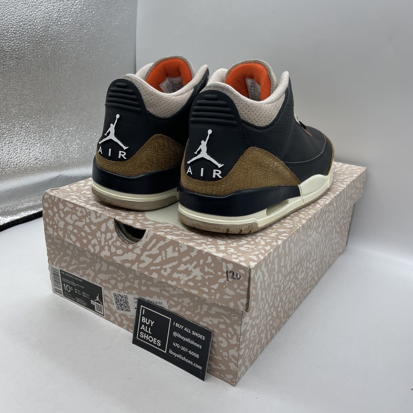 Size 10.5 - Air Jordan 3 Retro Mid Desert Elephant (CT8532-008)