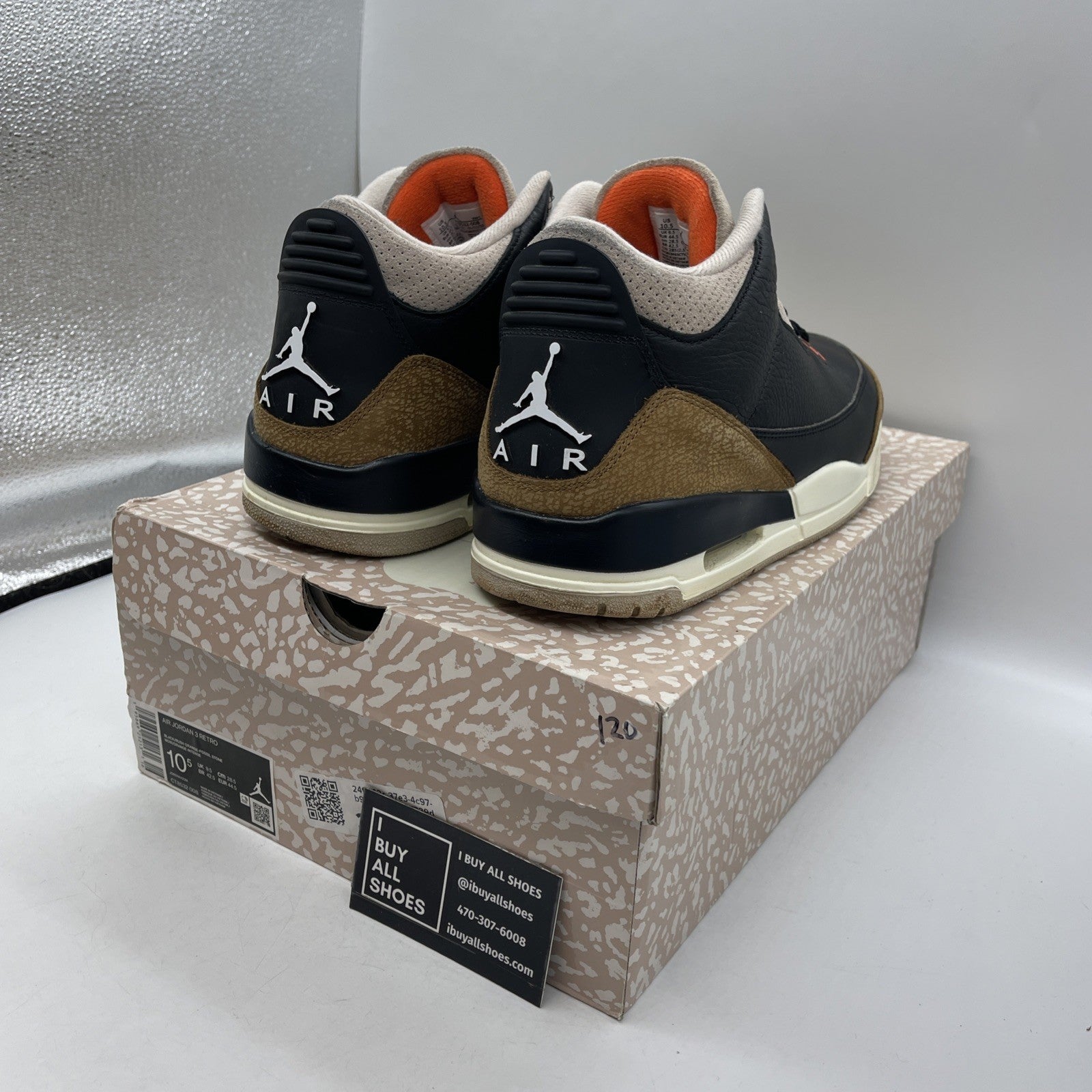 Size 10.5 - Air Jordan 3 Retro Mid Desert Elephant (CT8532-008)