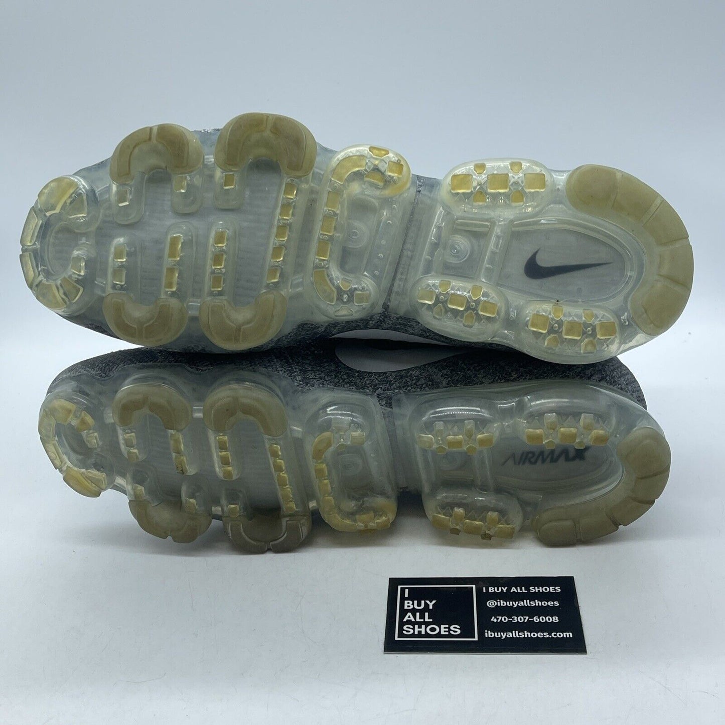 Size 12 - Nike Air VaporMax Asphalt Grey White Suede (849558-002)