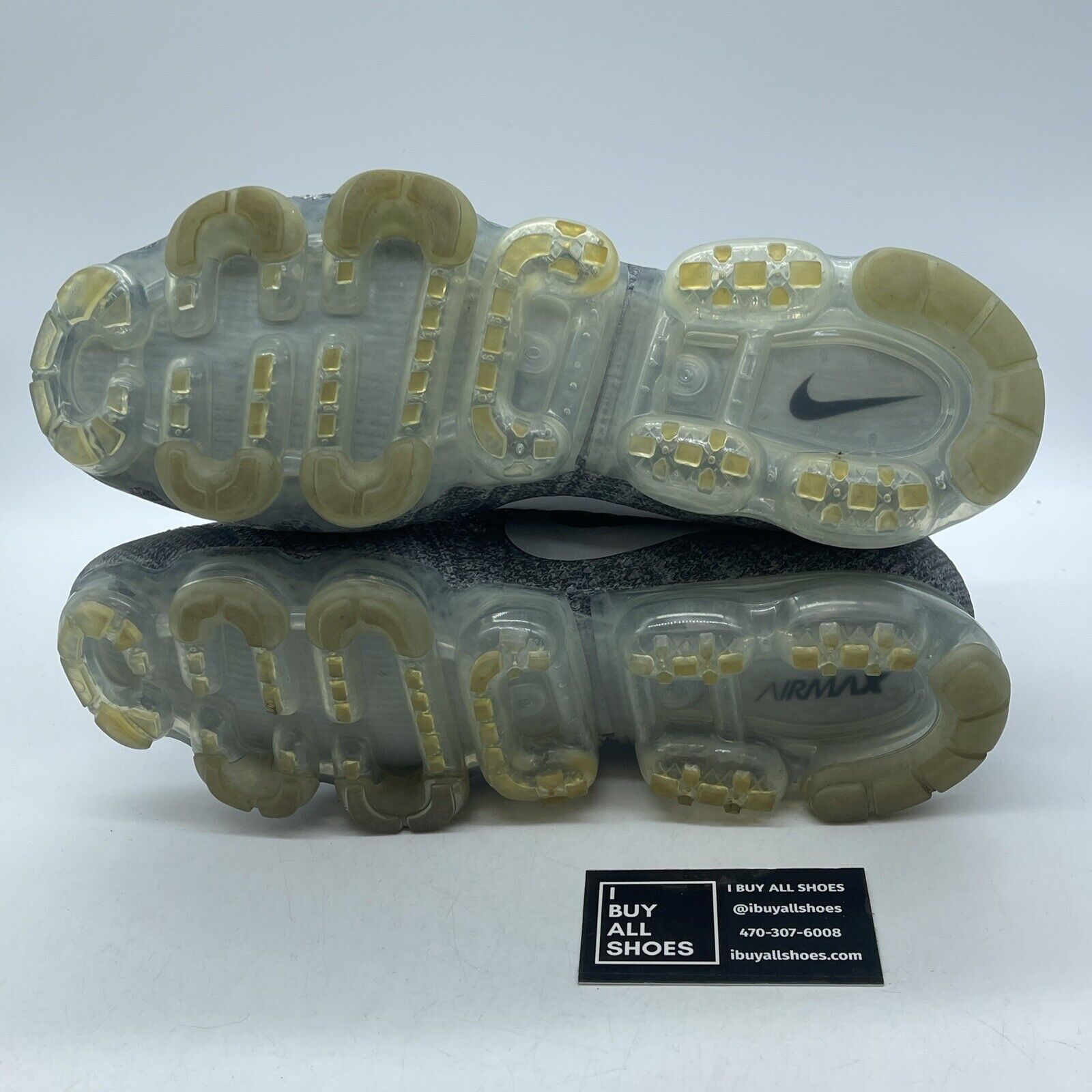 Size 12 - Nike Air VaporMax Asphalt Grey White Suede (849558-002)