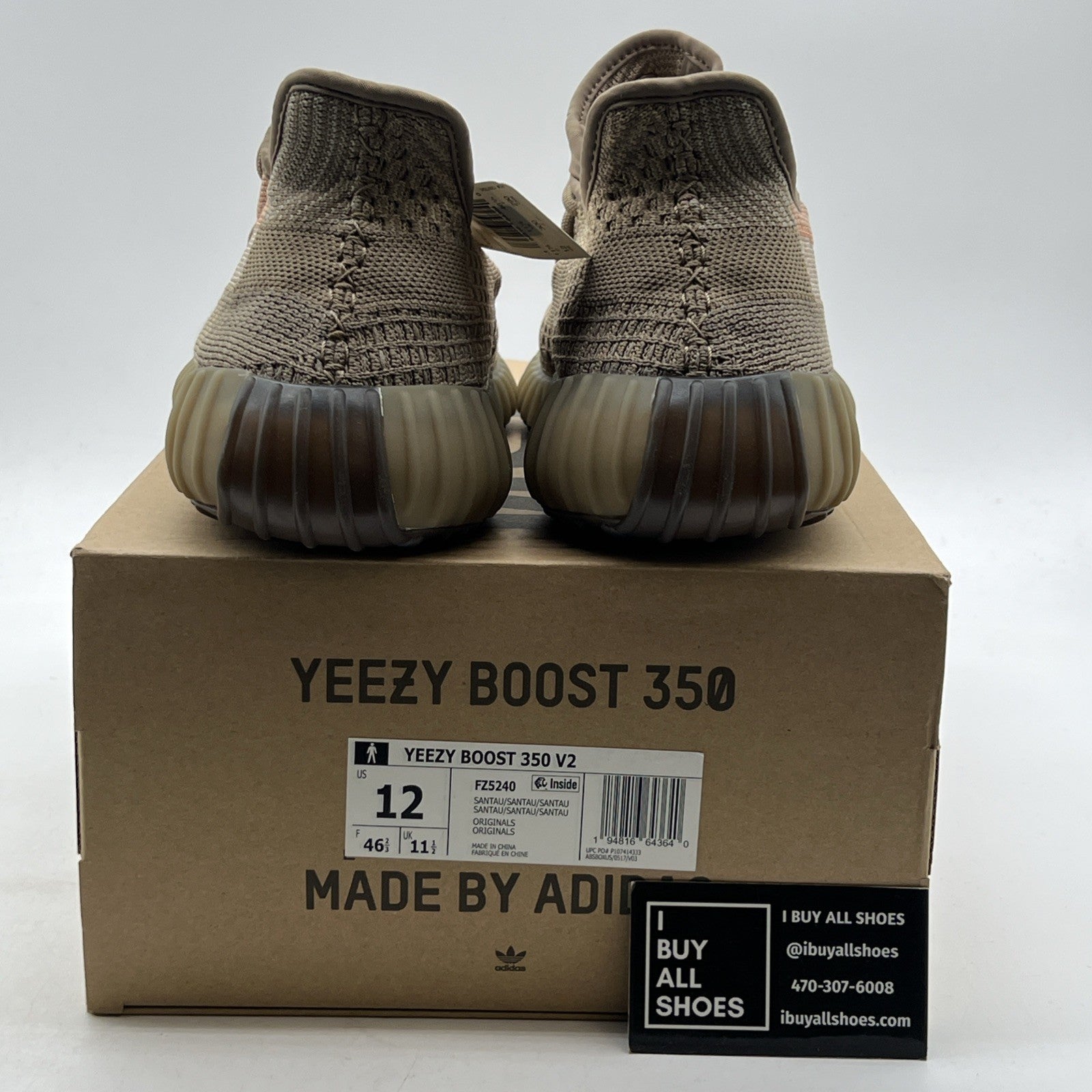 Size 12 - Yeezy Boost 350 V2 Sand Taupe (FZ5240)