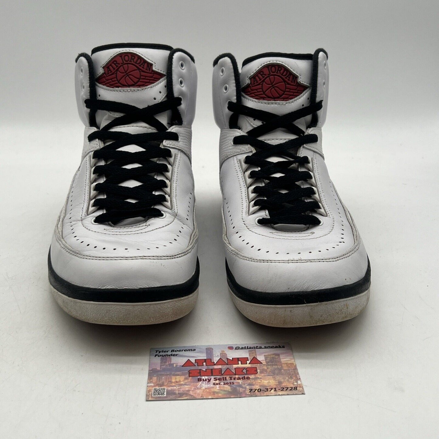 Size 10.5 - Jordan 2 Retro Mid Chicago Black White Red (DX2454-106)