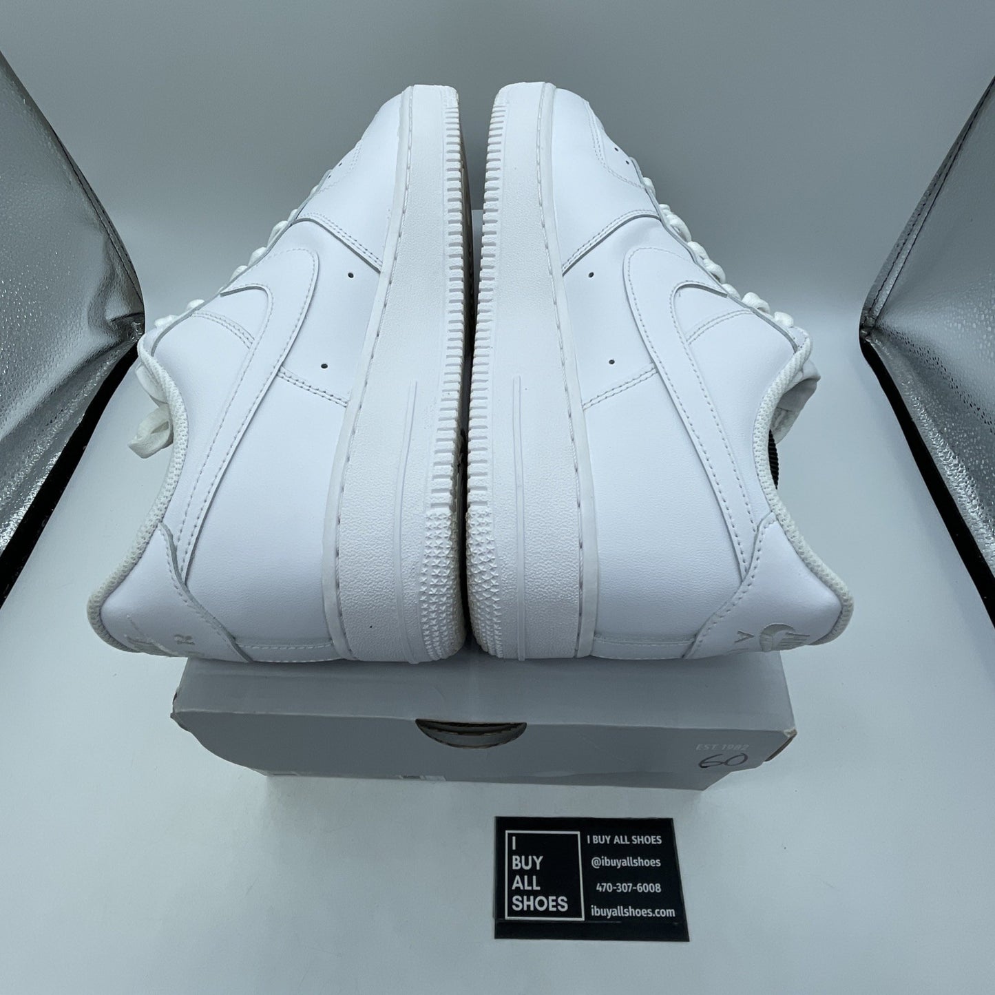 Size 10.5 - Nike Air Force 1 '07 Low Triple White (CV2288-111)