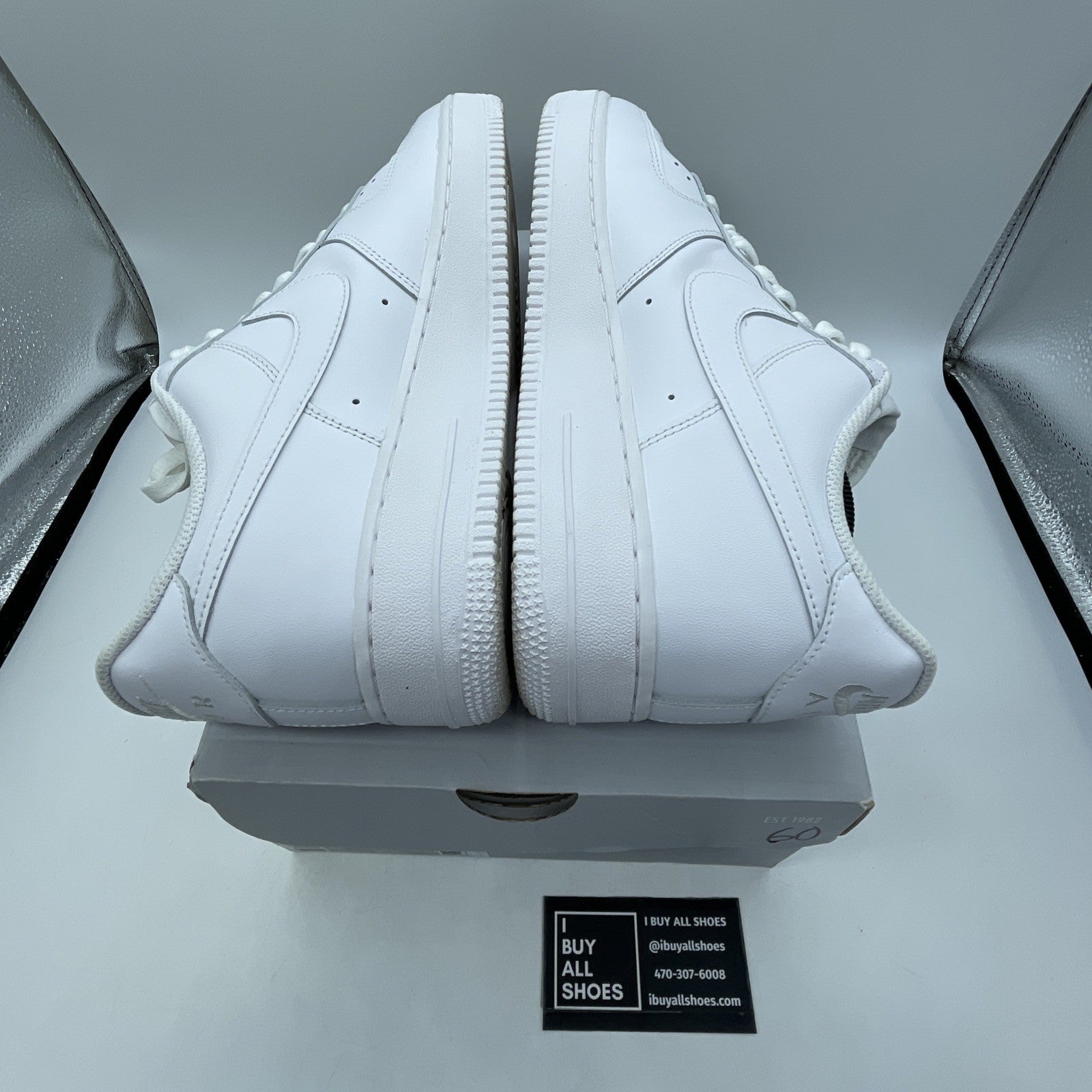 Size 10.5 - Nike Air Force 1 '07 Low Triple White (CV2288-111)