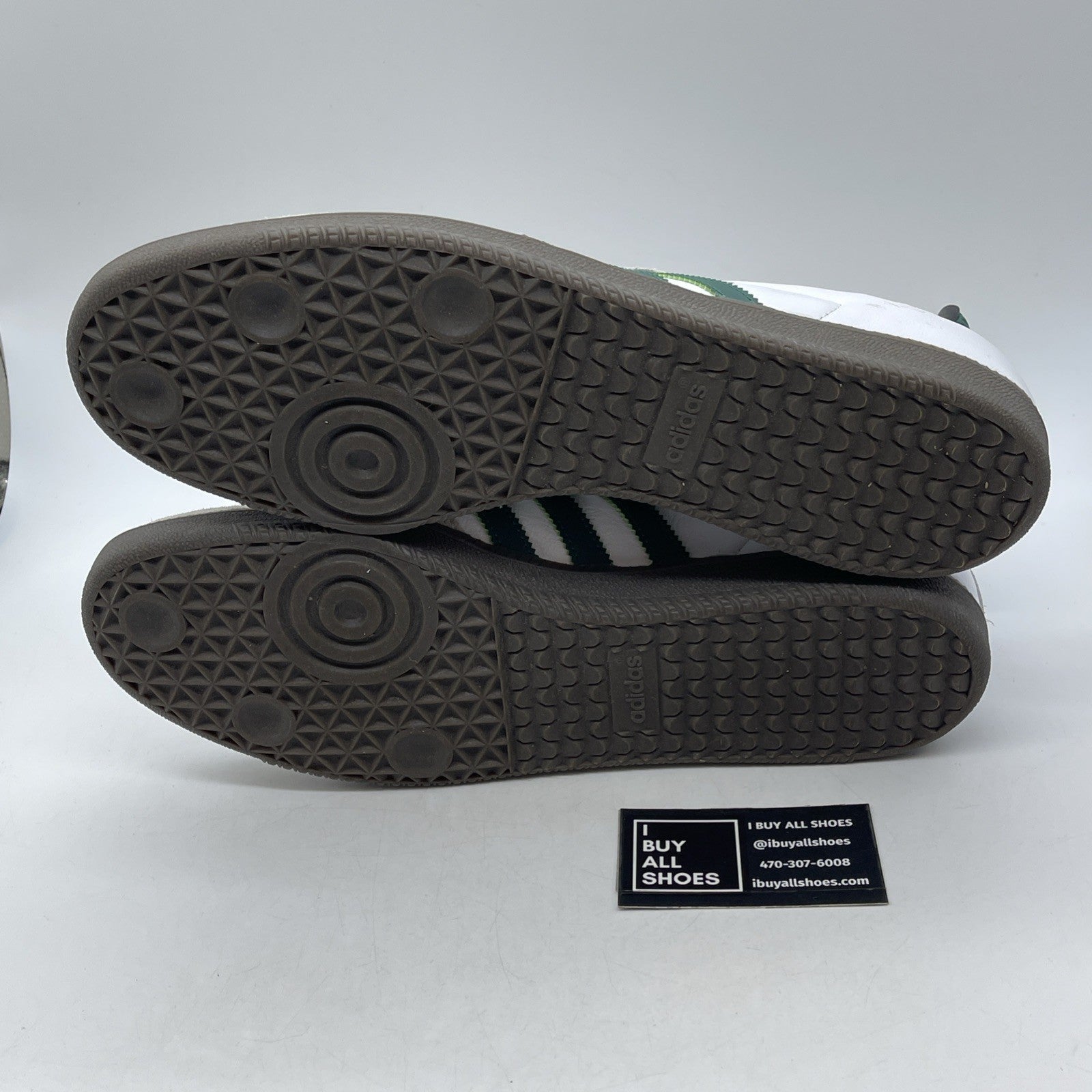 Size 14 - adidas Samba ADV White College Green (GY6940)