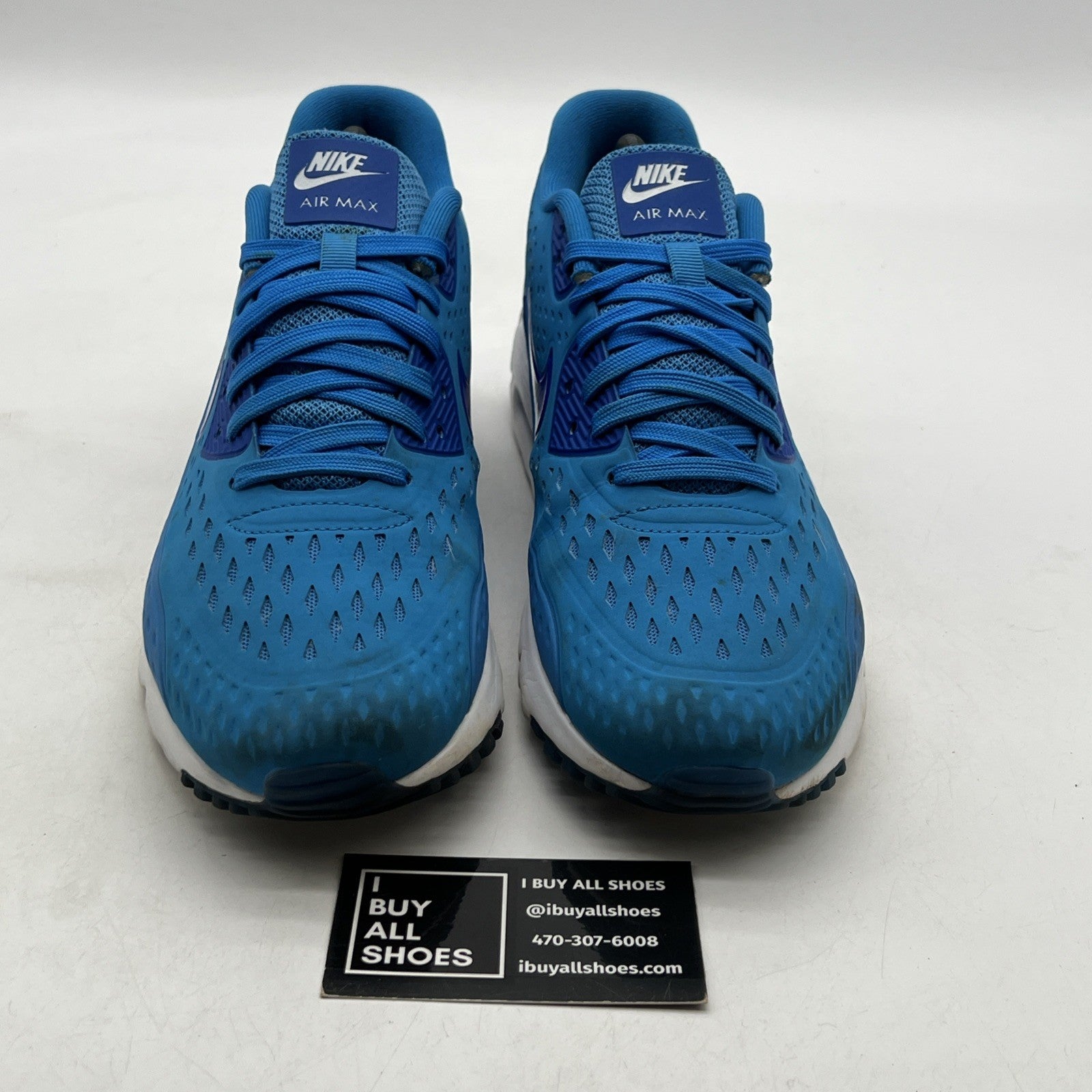 Size 10 - Nike Air Max 90 Ultra BR Light Photo Blue (725222-404)