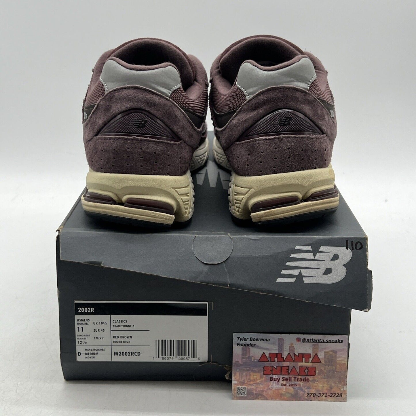 Size 11 - New Balance 2002R Truffle White Suede (M2002RCD)