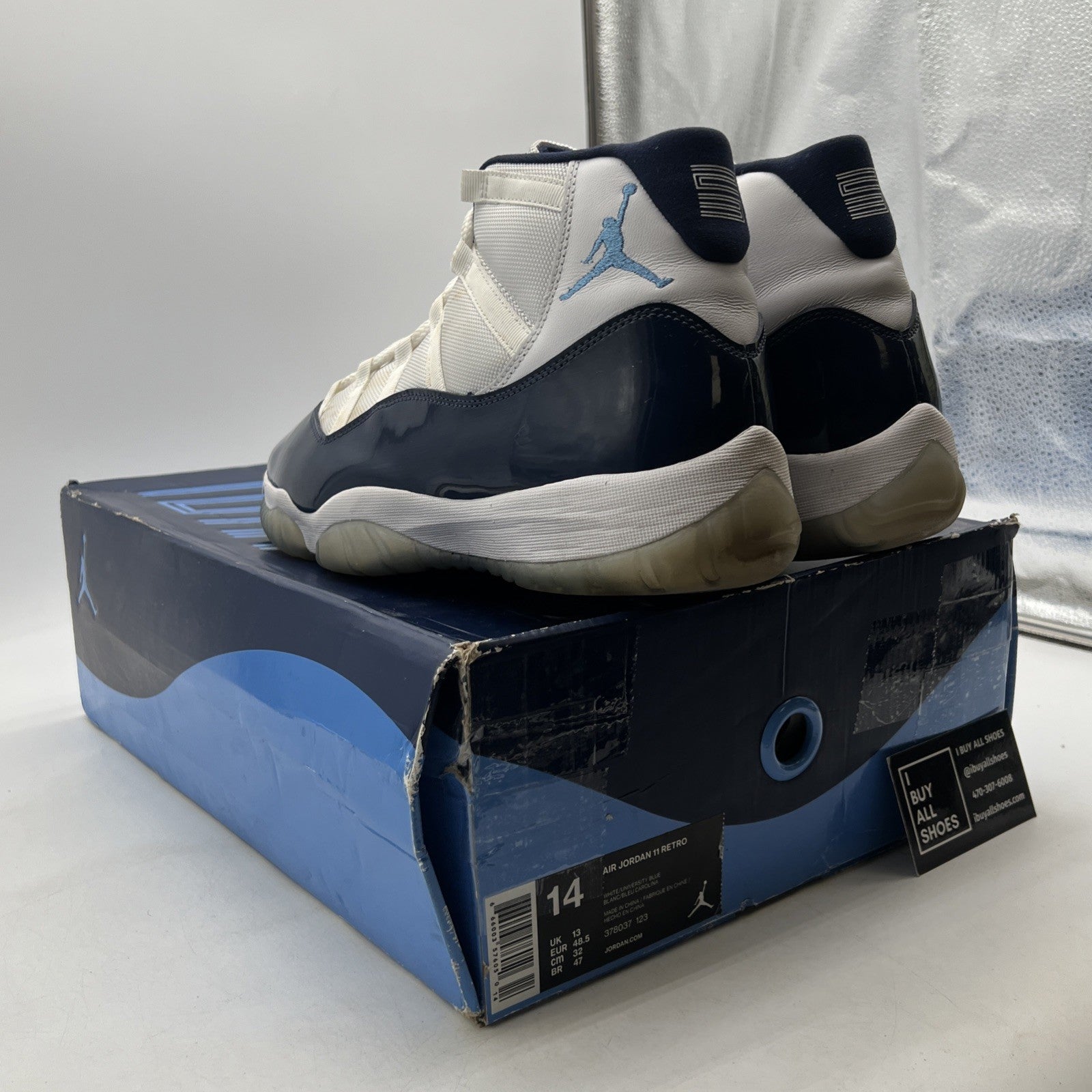 Size 14 - Air Jordan 11 Retro High Win Like '82 (378037-123)