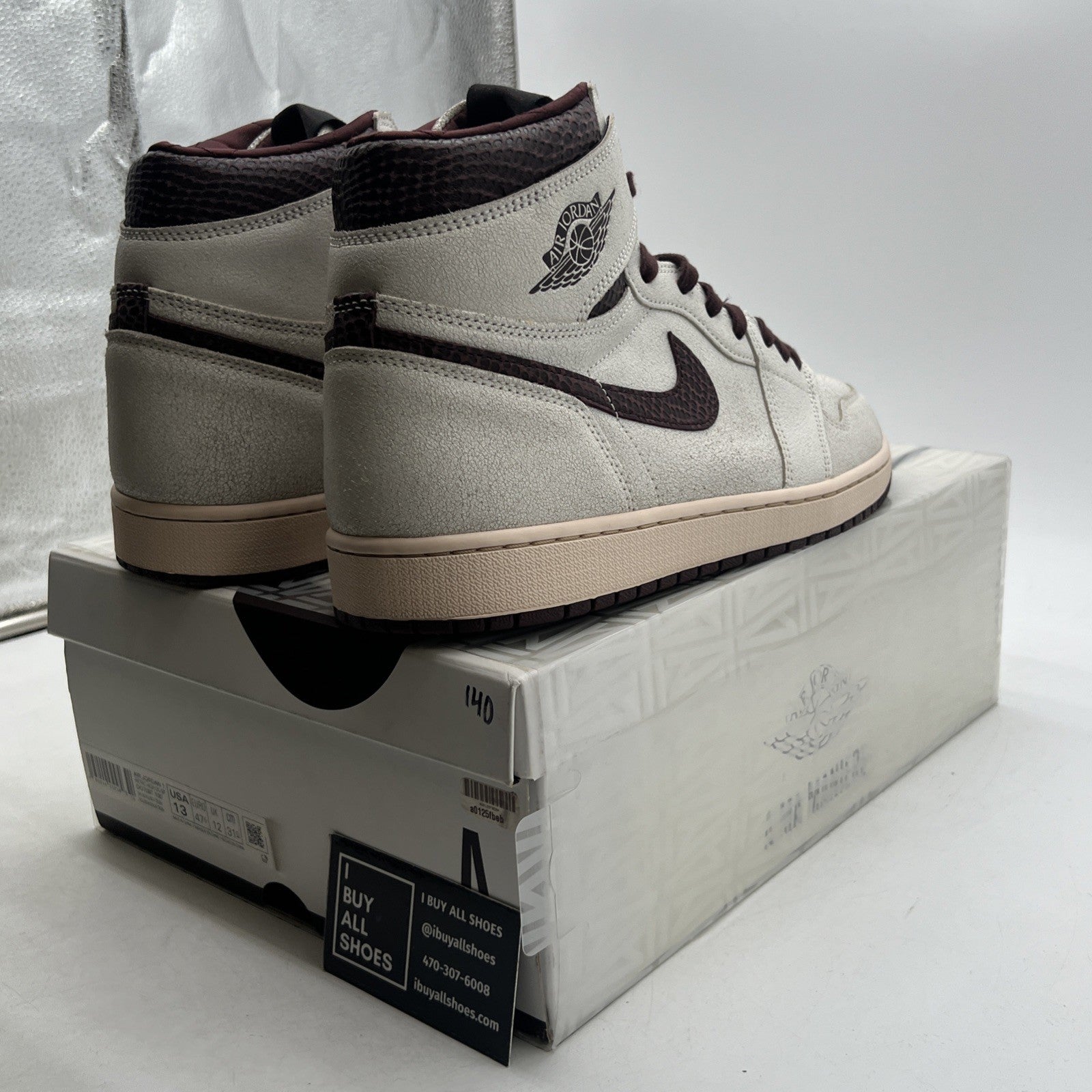 Size 13 - Air Jordan 1 OG x A Ma Maniere High Airness (DO7097-100)