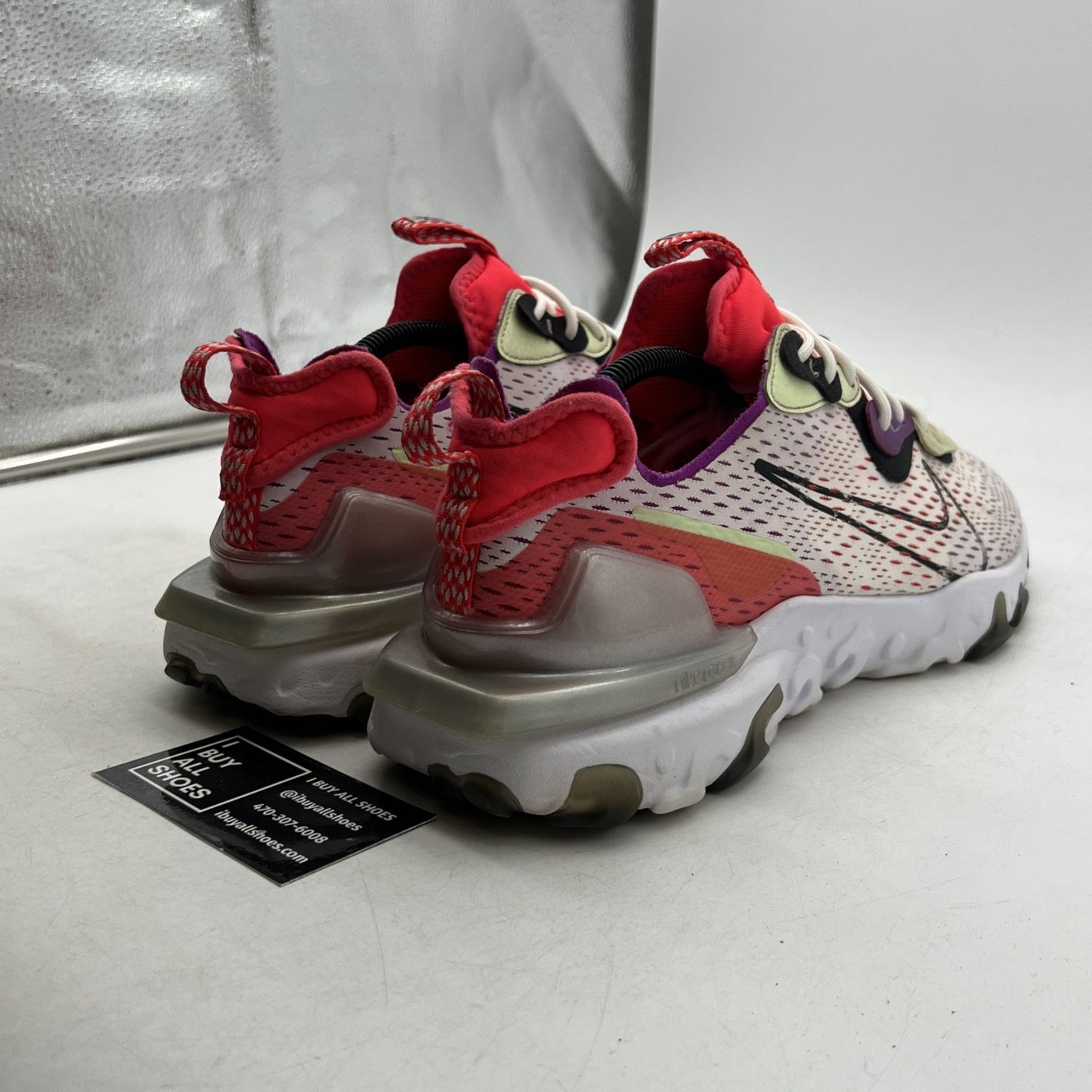 Size 11 - Nike React Vision Barely Volt Pink (CD4373-102)