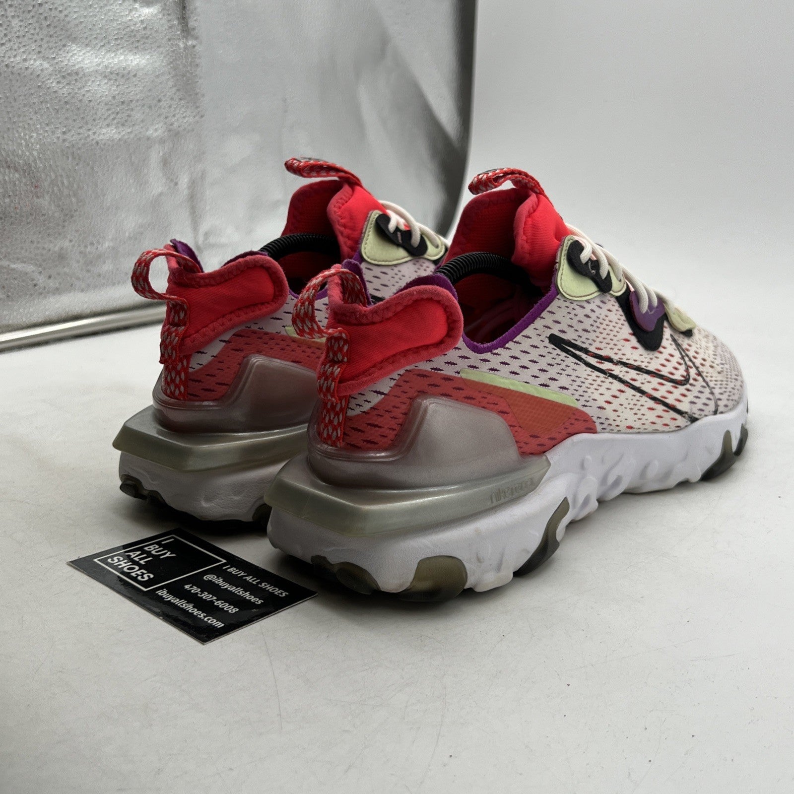 Size 11 - Nike React Vision Barely Volt Pink (CD4373-102)