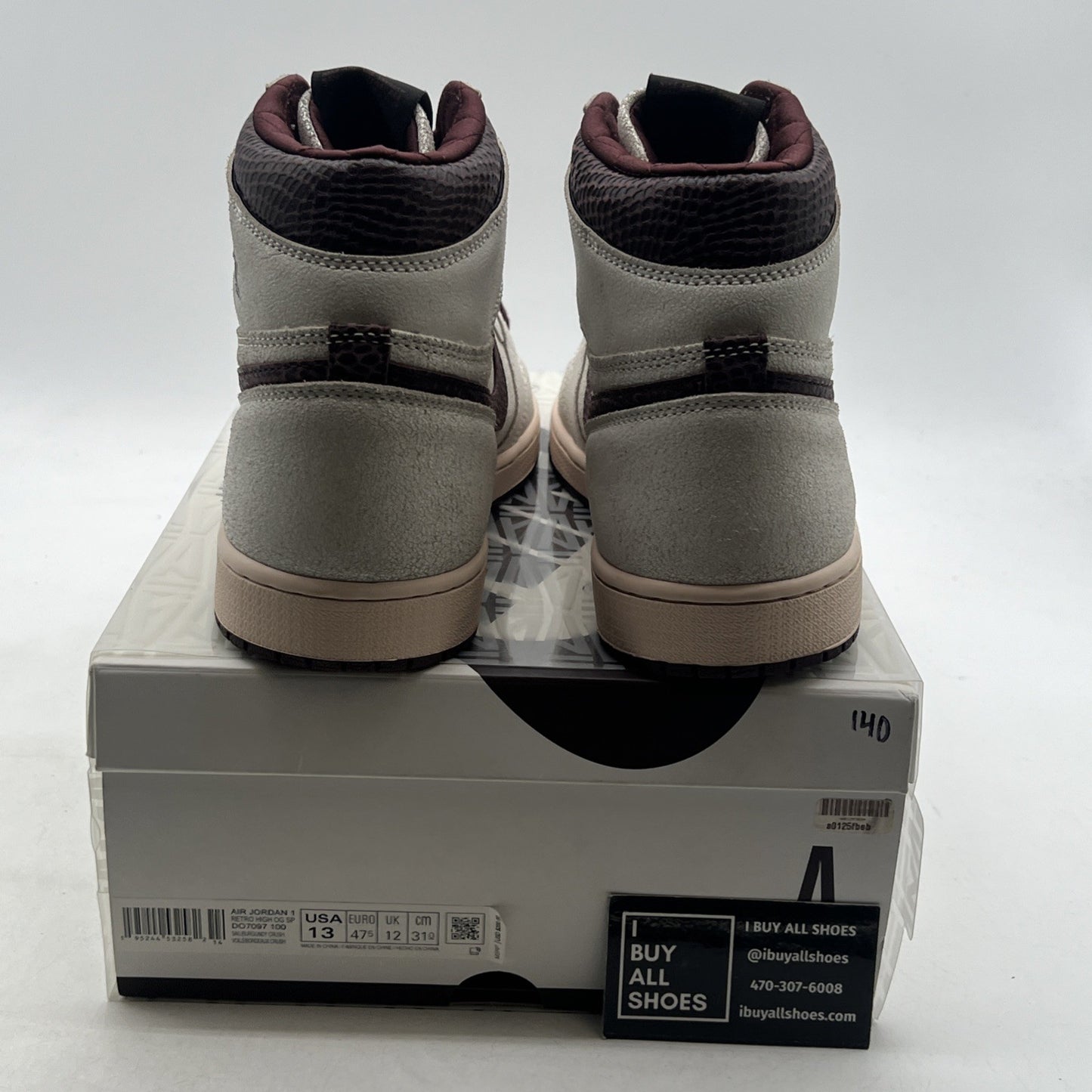Size 13 - Air Jordan 1 OG x A Ma Maniere High Airness (DO7097-100)
