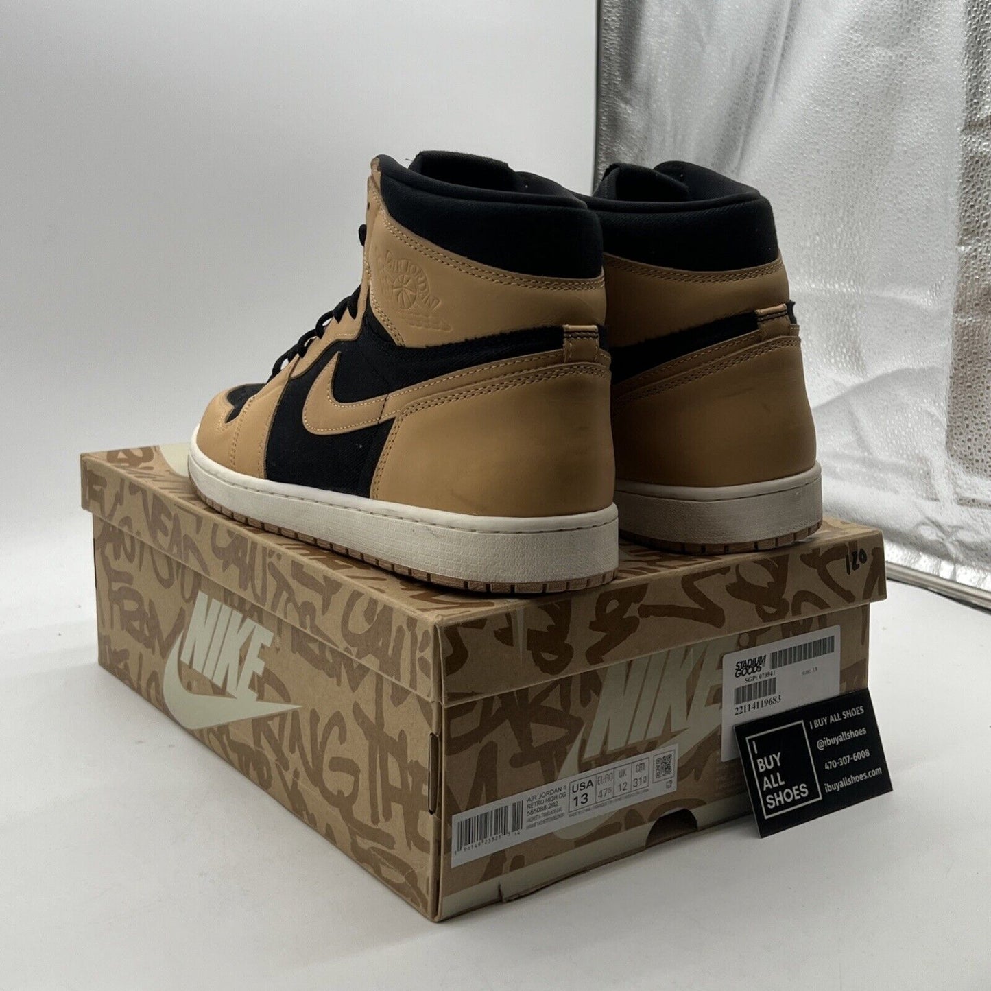 Size 13 - Air Jordan 1 Retro High OG Heirloom 2022 (555088-202)