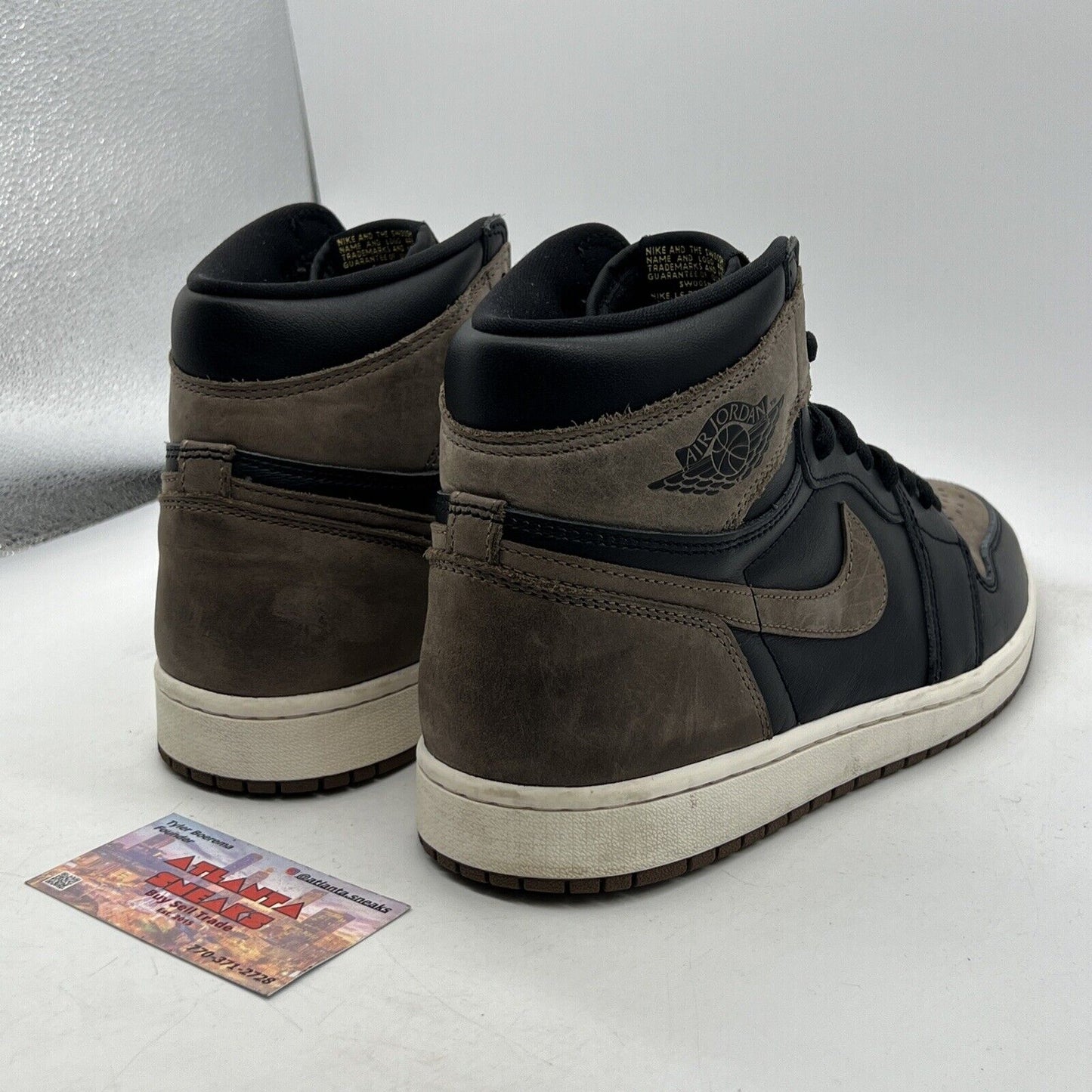 Size 10 - Jordan 1 Retro OG High Palomino Black White Brown Leather (DZ5485-020)