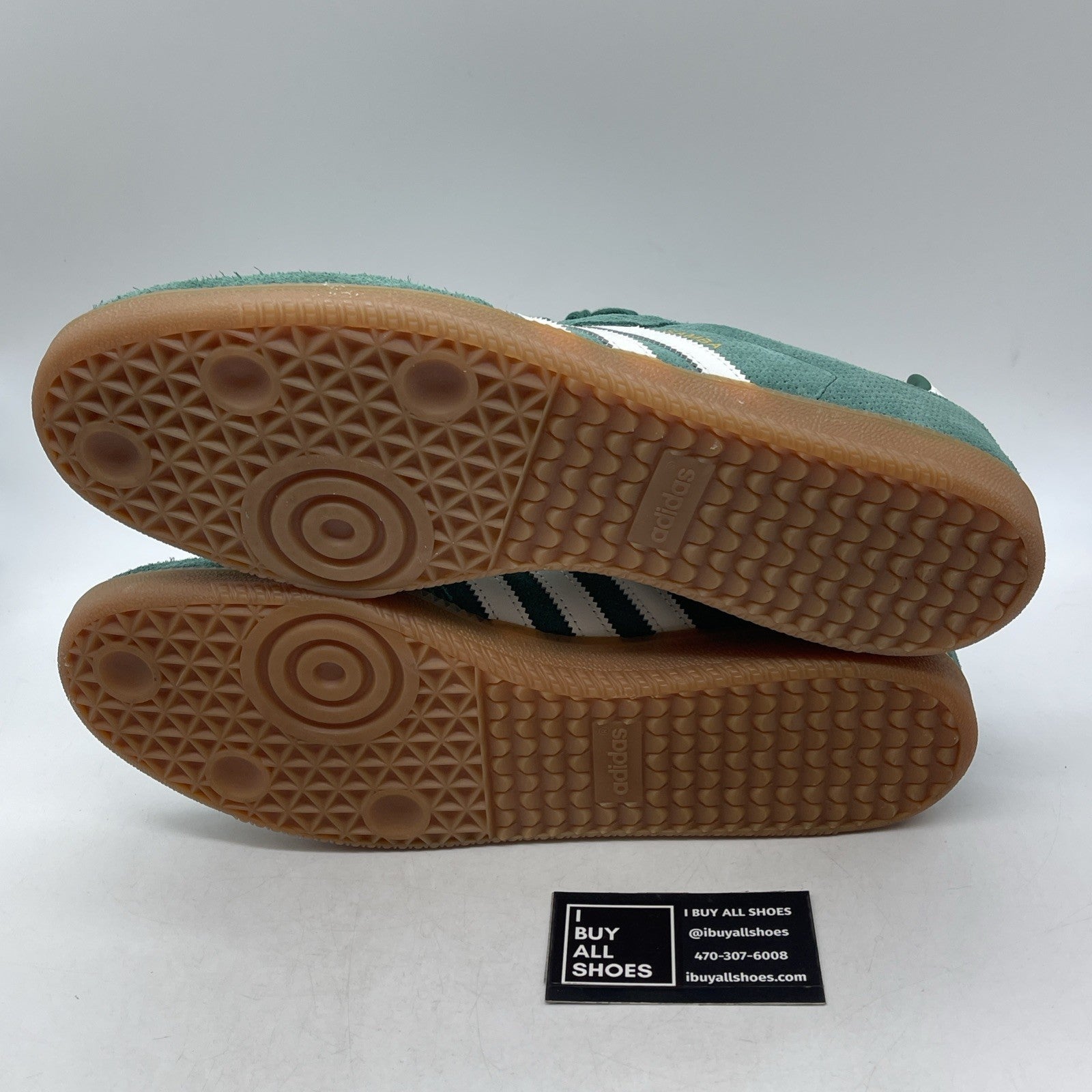 Size 14 - Adidas Samba OG Collegiate Green Gum (HP7902)