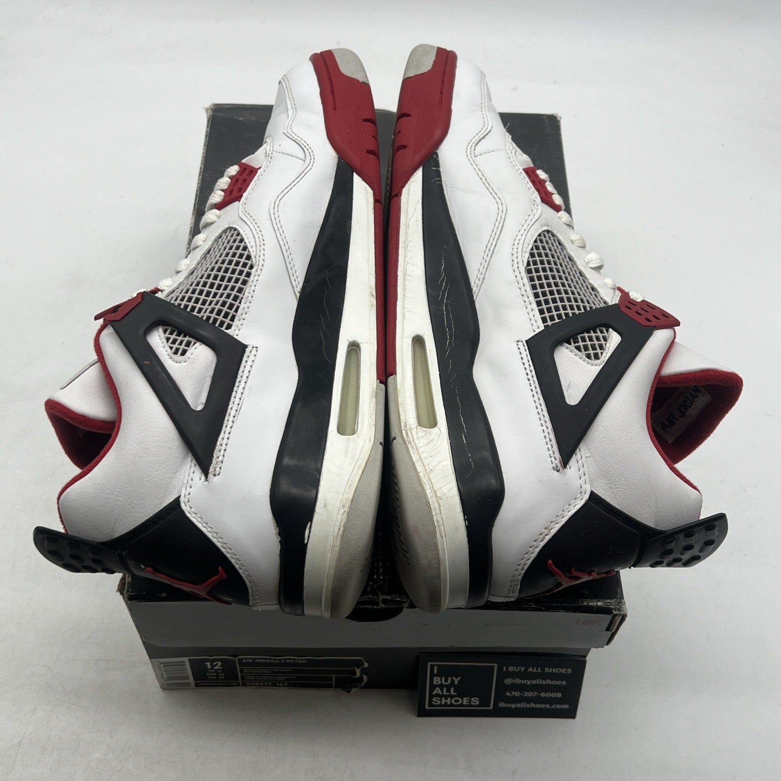 Size 12 - Air Jordan 4 Retro Mars Blackmon (308497-162)