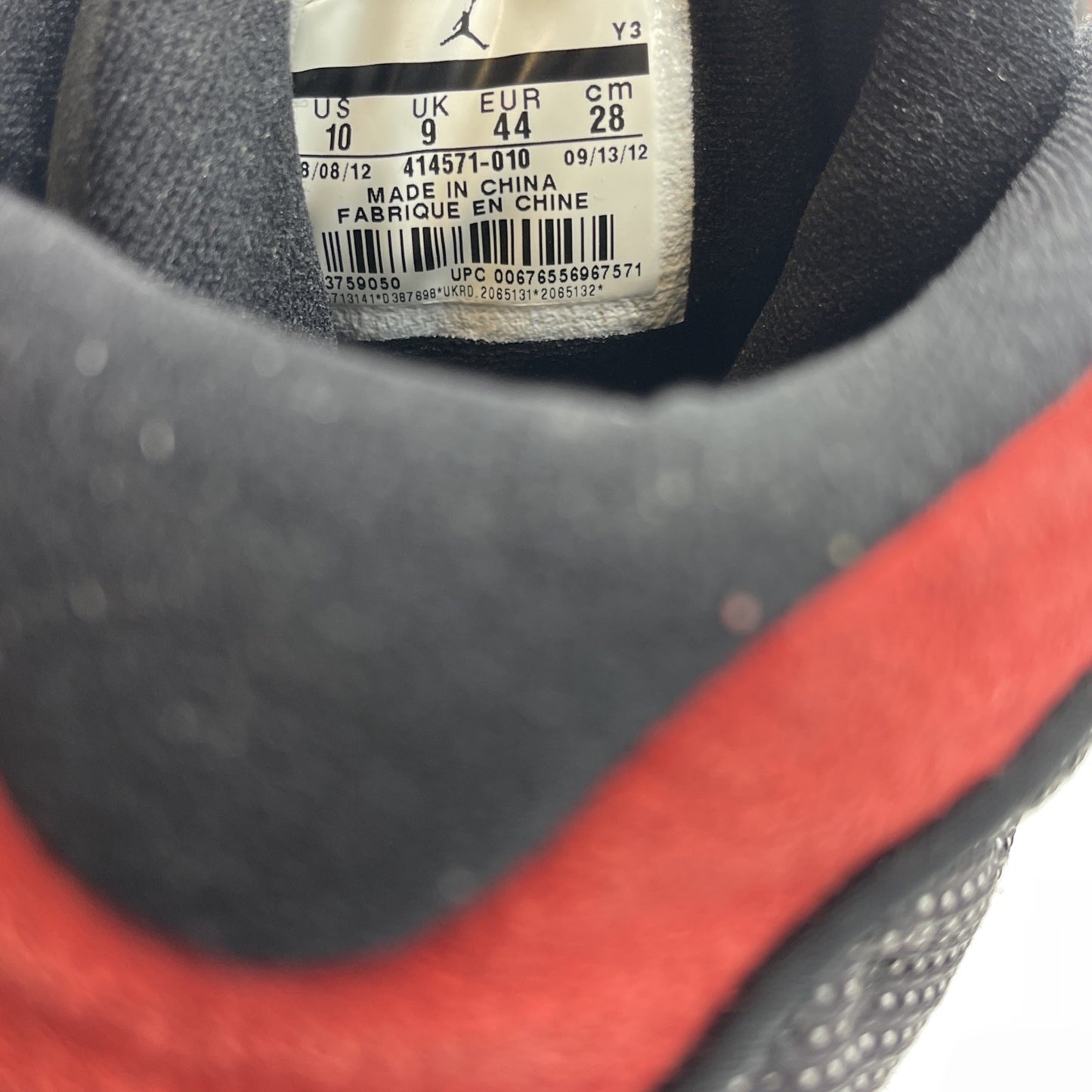 Size 10 - Air Jordan 13 Retro 2013 Bred (414571-010)