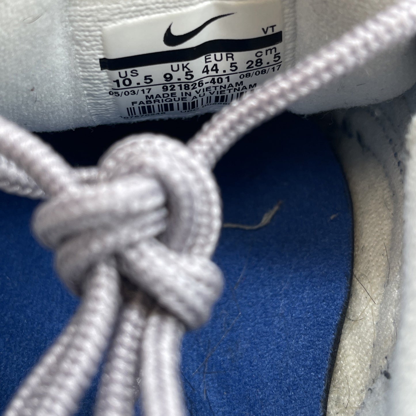 Size 10.5 - Nike Air Max 97 Atlantic Blue Grey Suede (921826-401)