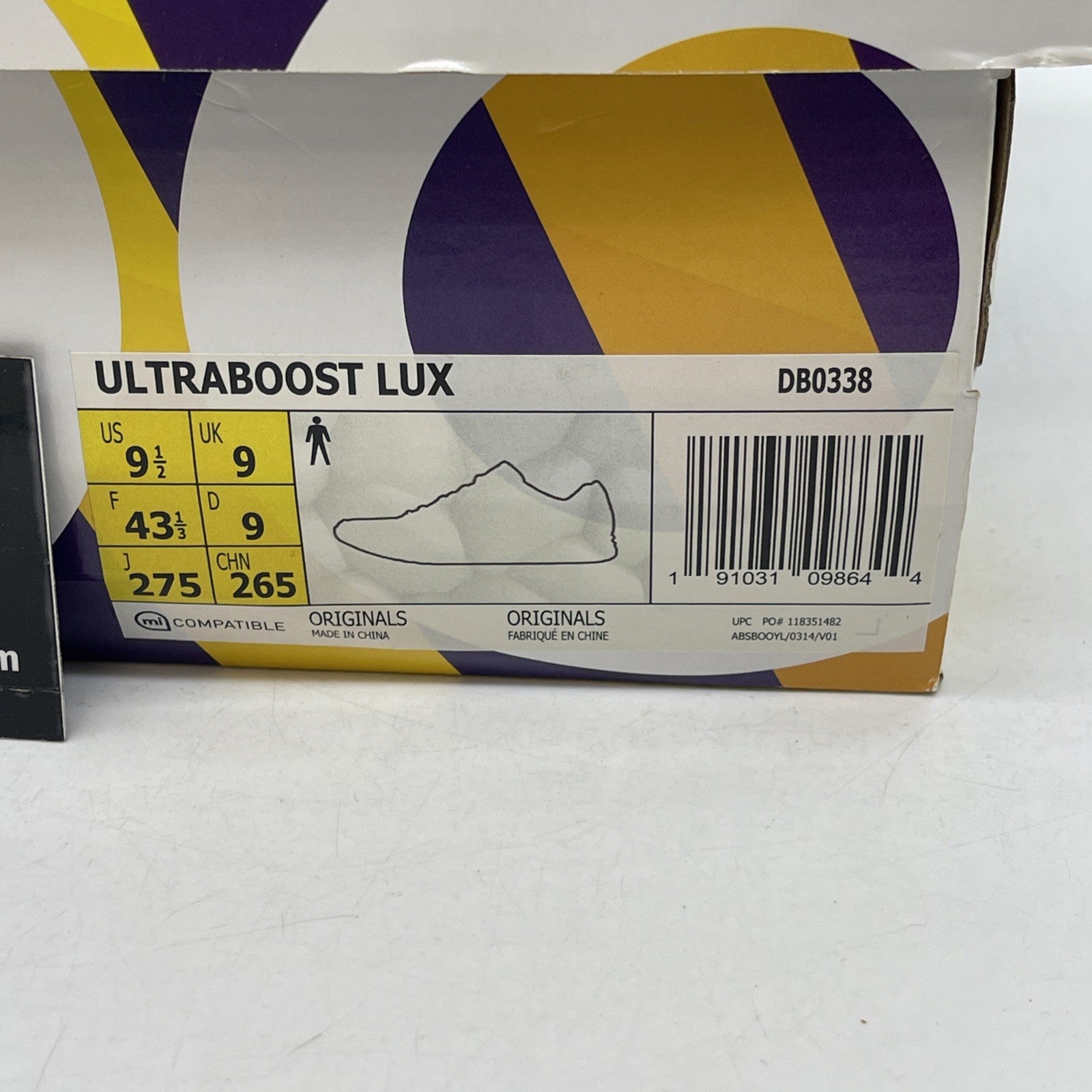 Size 9.5 - adidas Sneakersnstuff x Social Status x UltraBoost Lux Vintage White