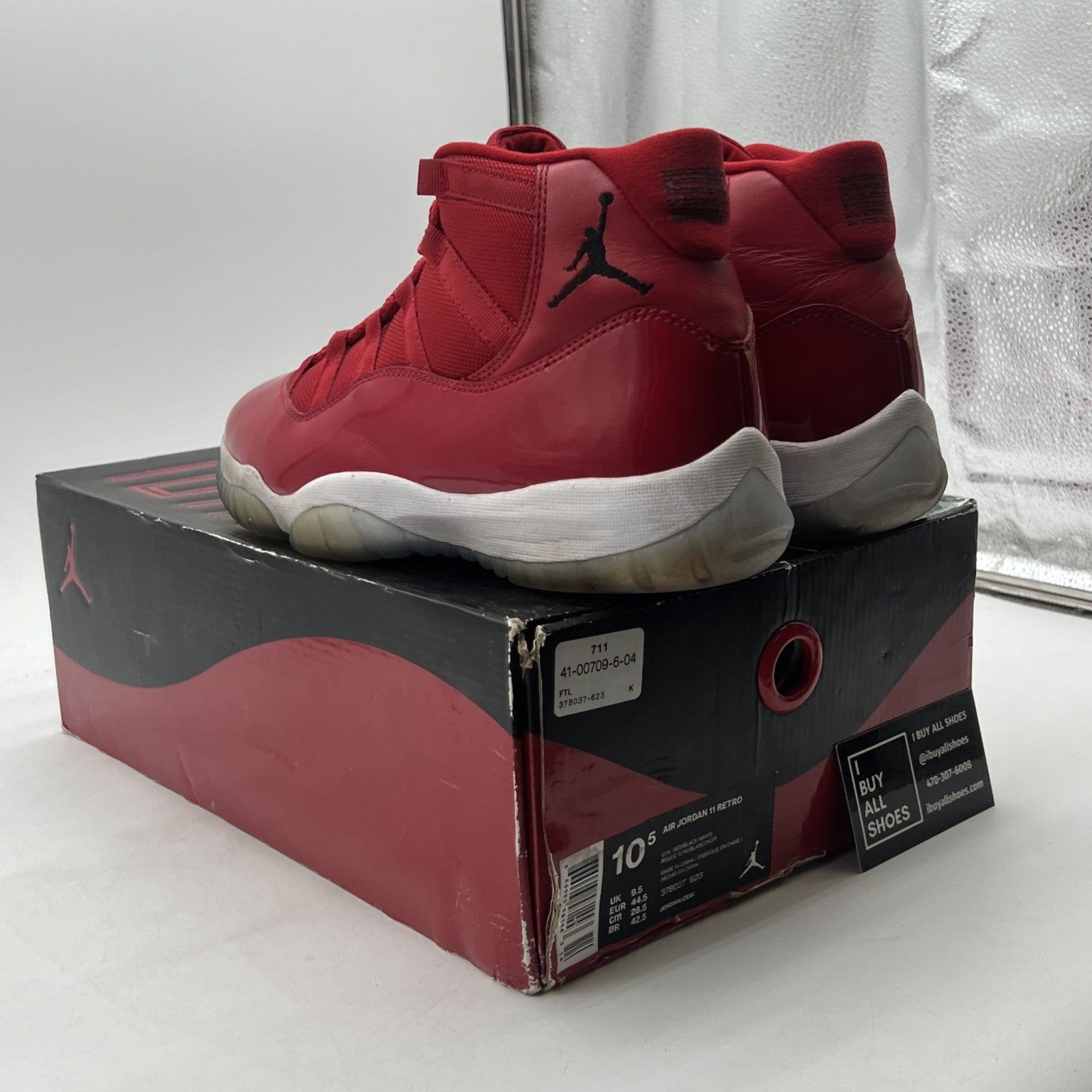 Size 10.5 - Air Jordan 11 Retro High Win Like '96 (378037-623)