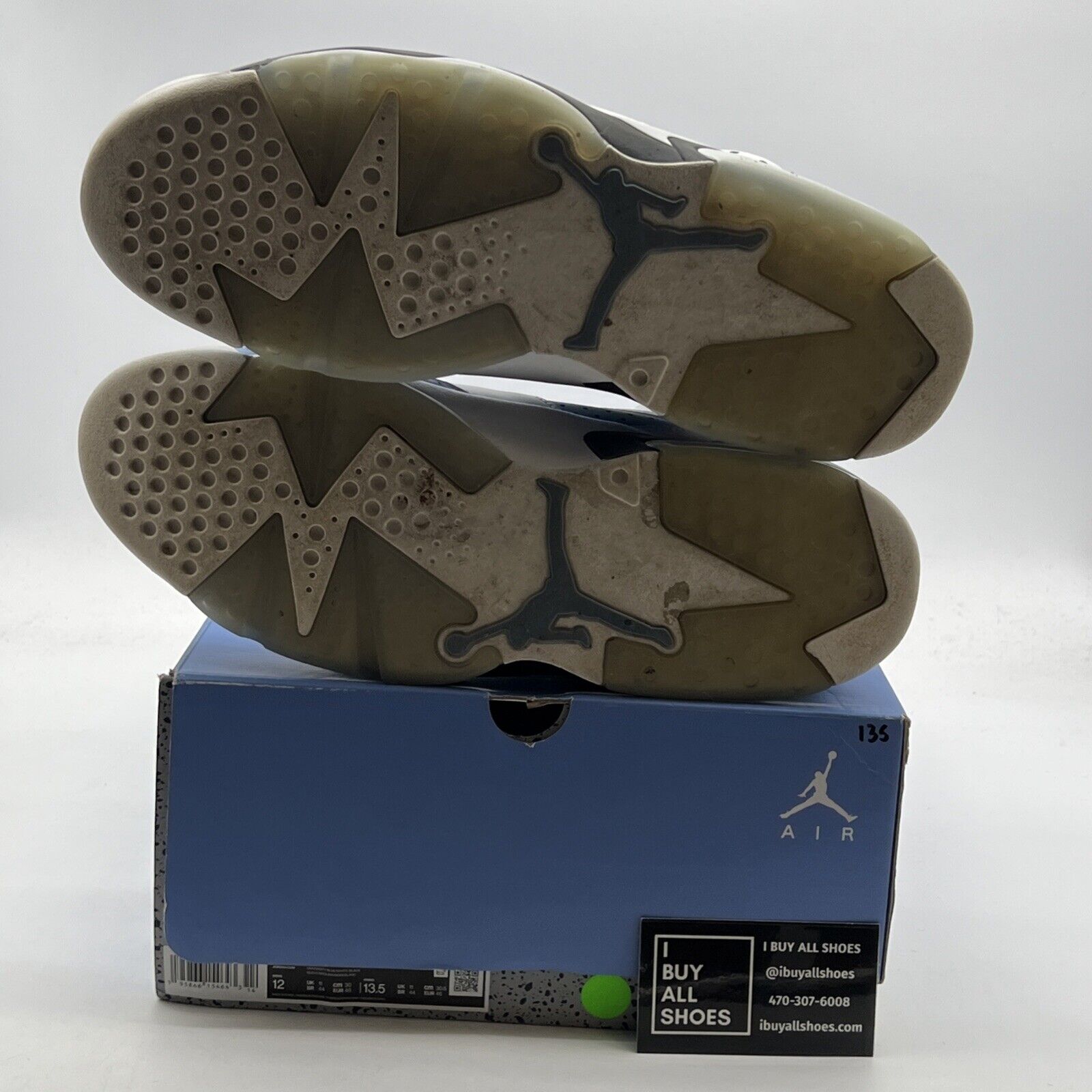 Size 12 - Air Jordan 6 Retro Mid UNC Home (CT8529-410)