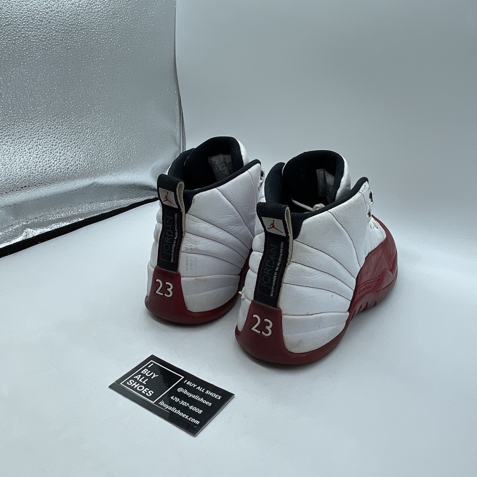 Size 10 - Jordan 12 Retro 2023 Mid Cherry White Black Leather (CT8013-116)