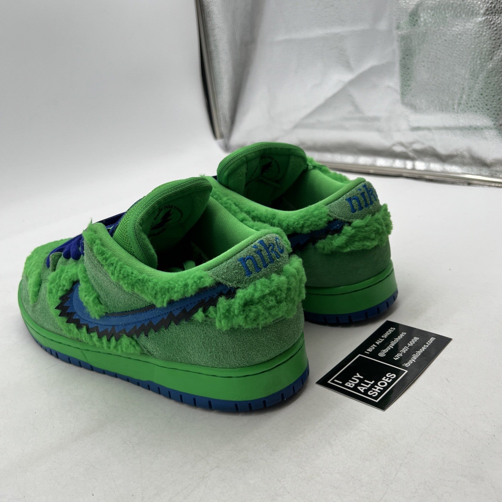 Size 11 - Nike SB Dunk Low x Grateful Dead Green Bear 2020 (CJ5378-300)