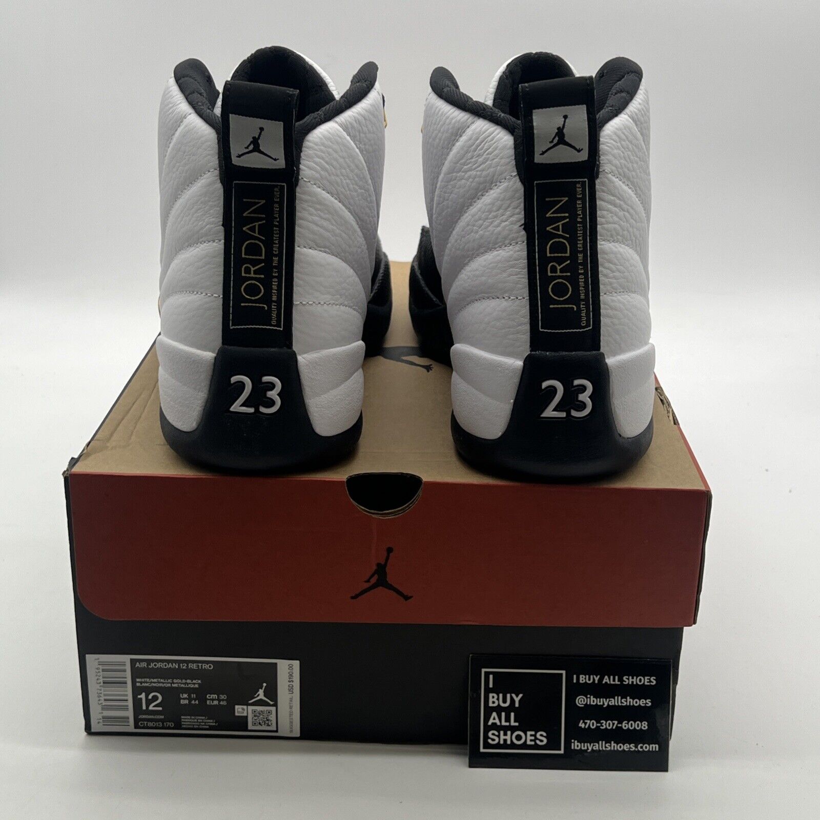 Size 12 - Air Jordan 12 Royalty (CT8013-170)