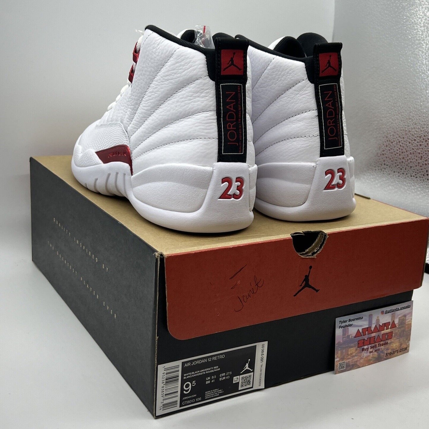 Size 9.5 - Jordan 12 Retro Twist 2021 Brand new Og All