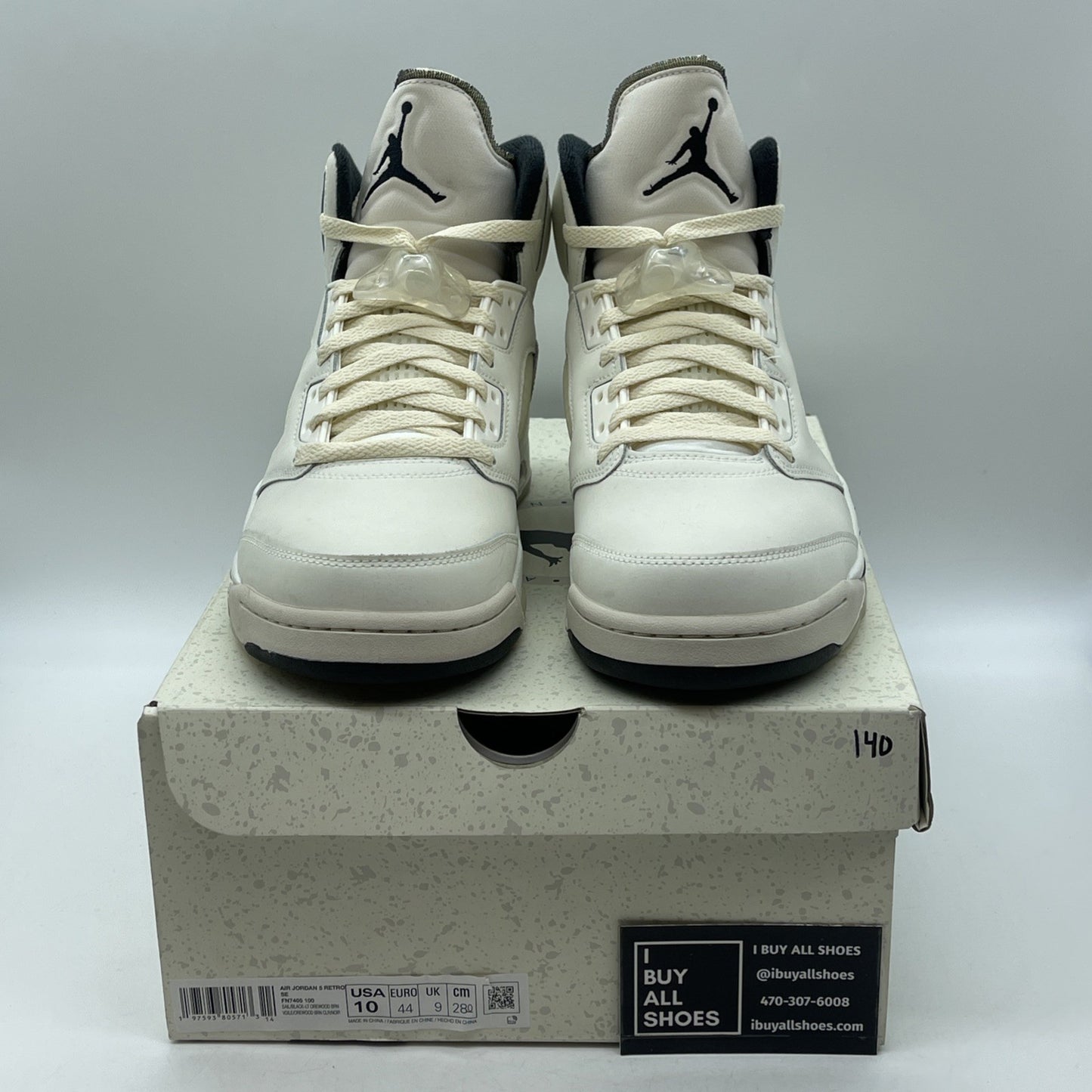 Size 10 - Air Jordan 5 Retro SE Sail Tan Suede (FN7405-100)