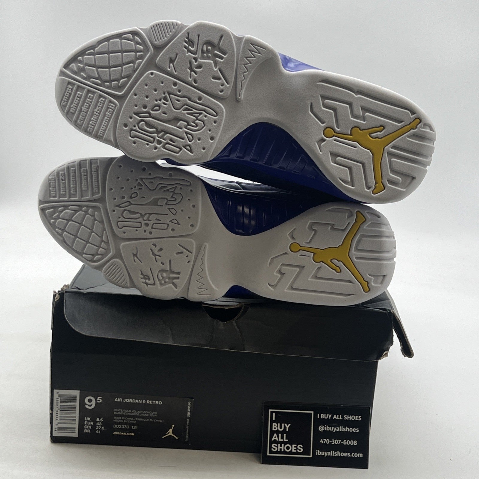 Size 9.5 - Air Jordan 9 Retro Kobe (302370-121)