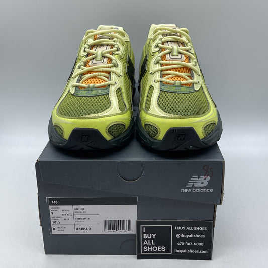 Size 9 - New Balance Concepts x 740 Brut Green Suede Leather (U740CO2)