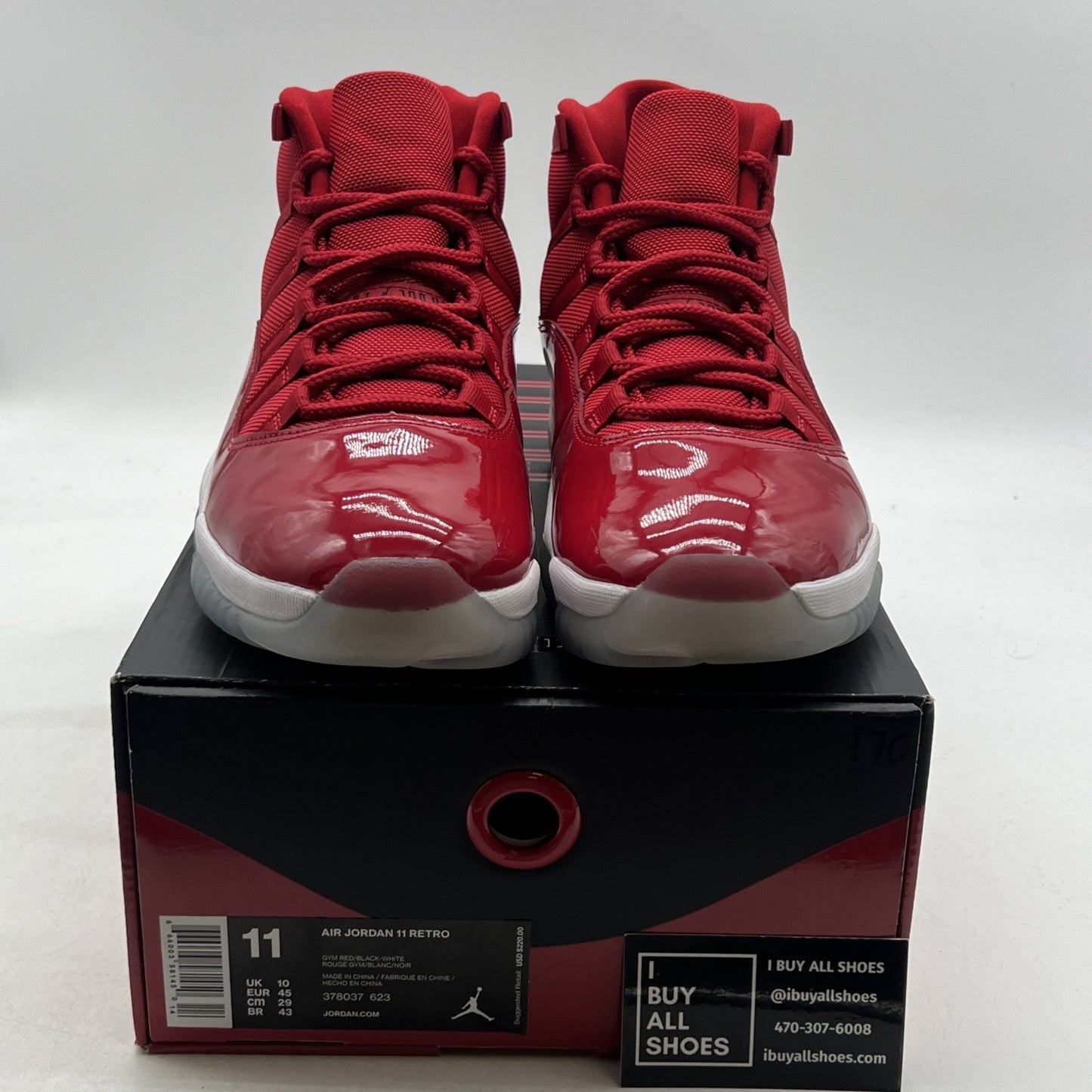 Size 11 - Air Jordan 11 Retro High Win Like '96 (378037-623)