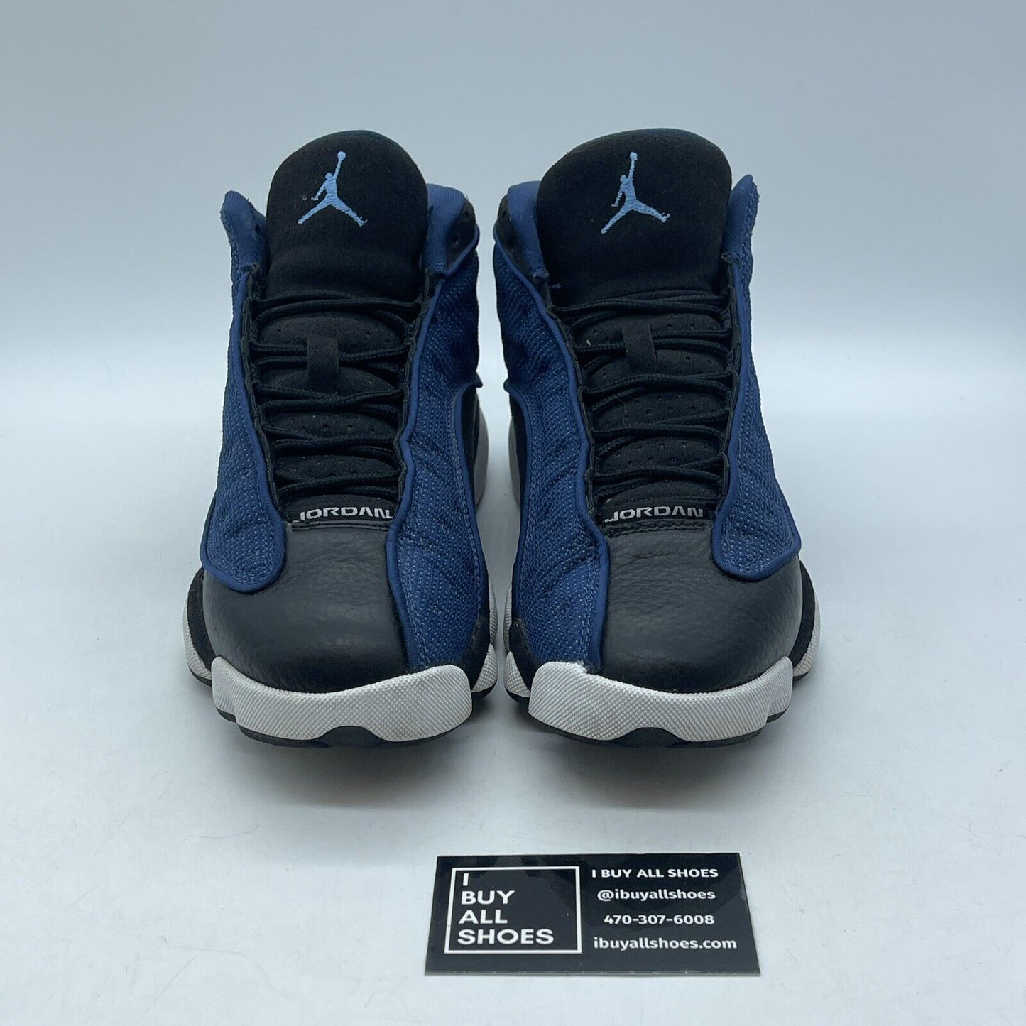Size 7.5 - Jordan 13 Navy Blue Black White Suede (DJ5982-400)