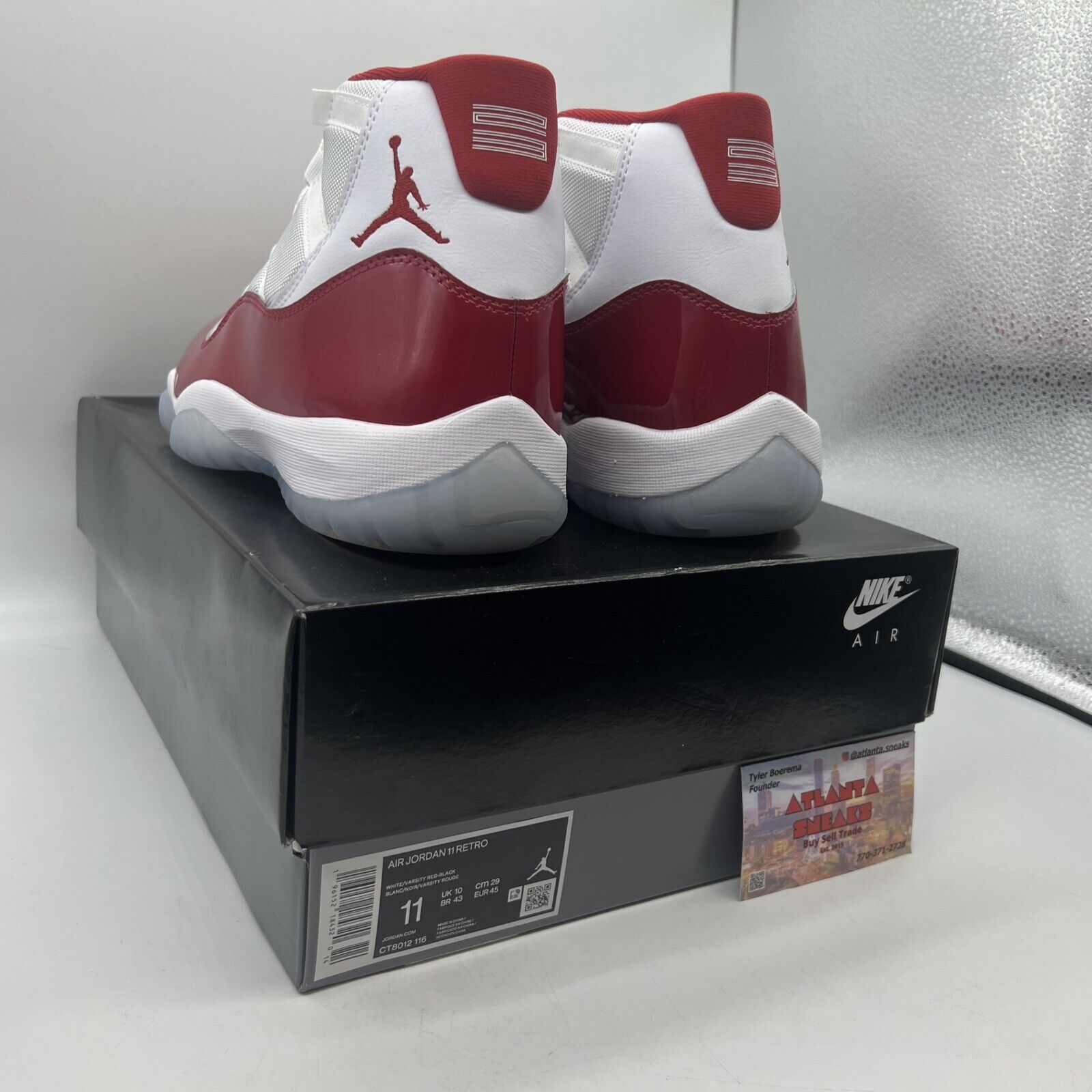 Size 11 - Jordan 11 Retro High Cherry Brand New Og All