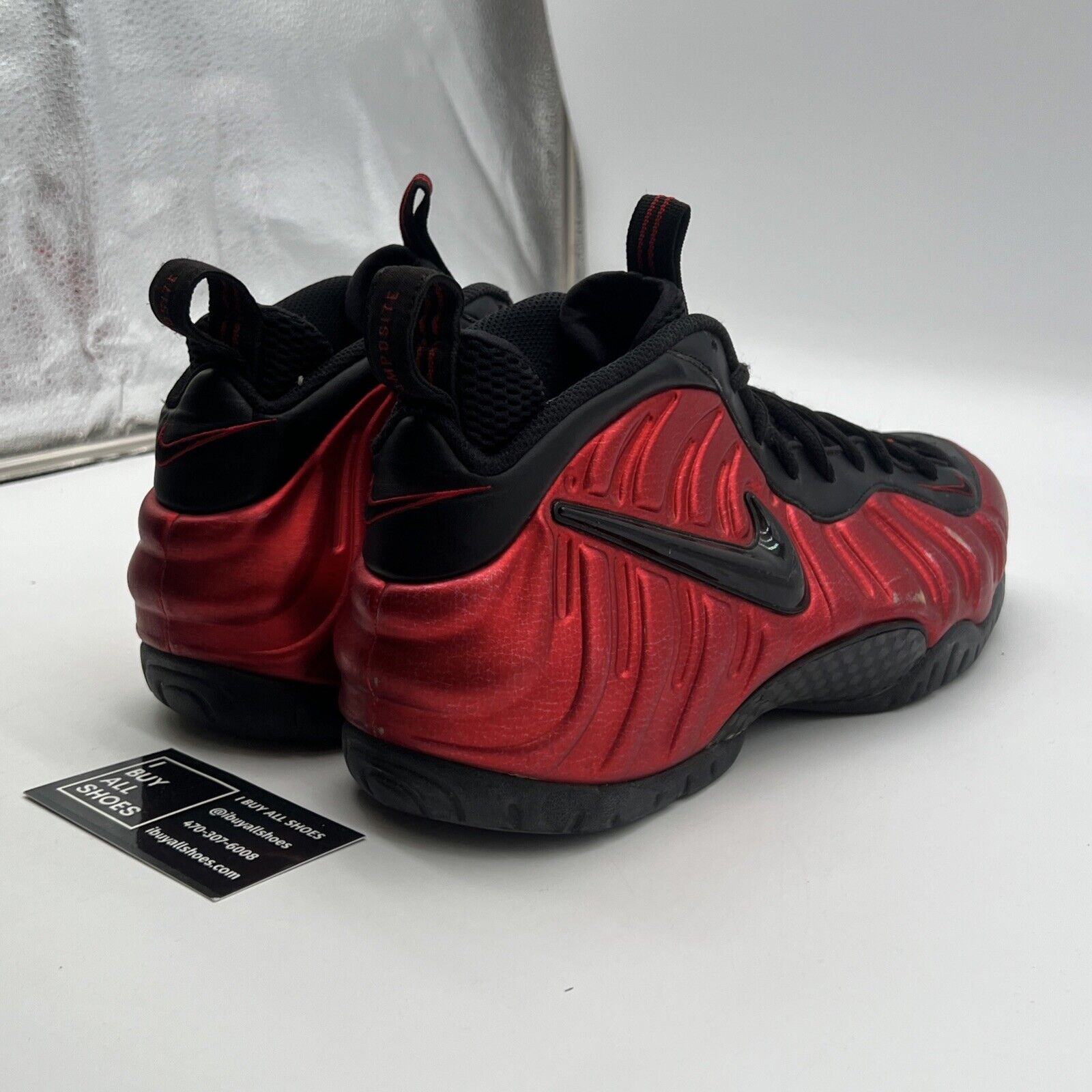 Size 11.5 - Nike Air Foamposite Pro University Red (624041-604)