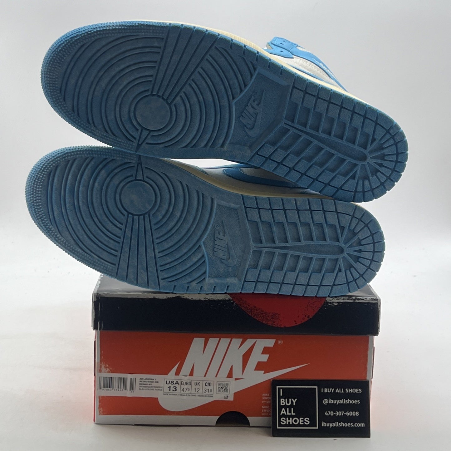 Size 13 - Air Jordan 1 Retro OG High UNC Reimagined (DZ5485-402)