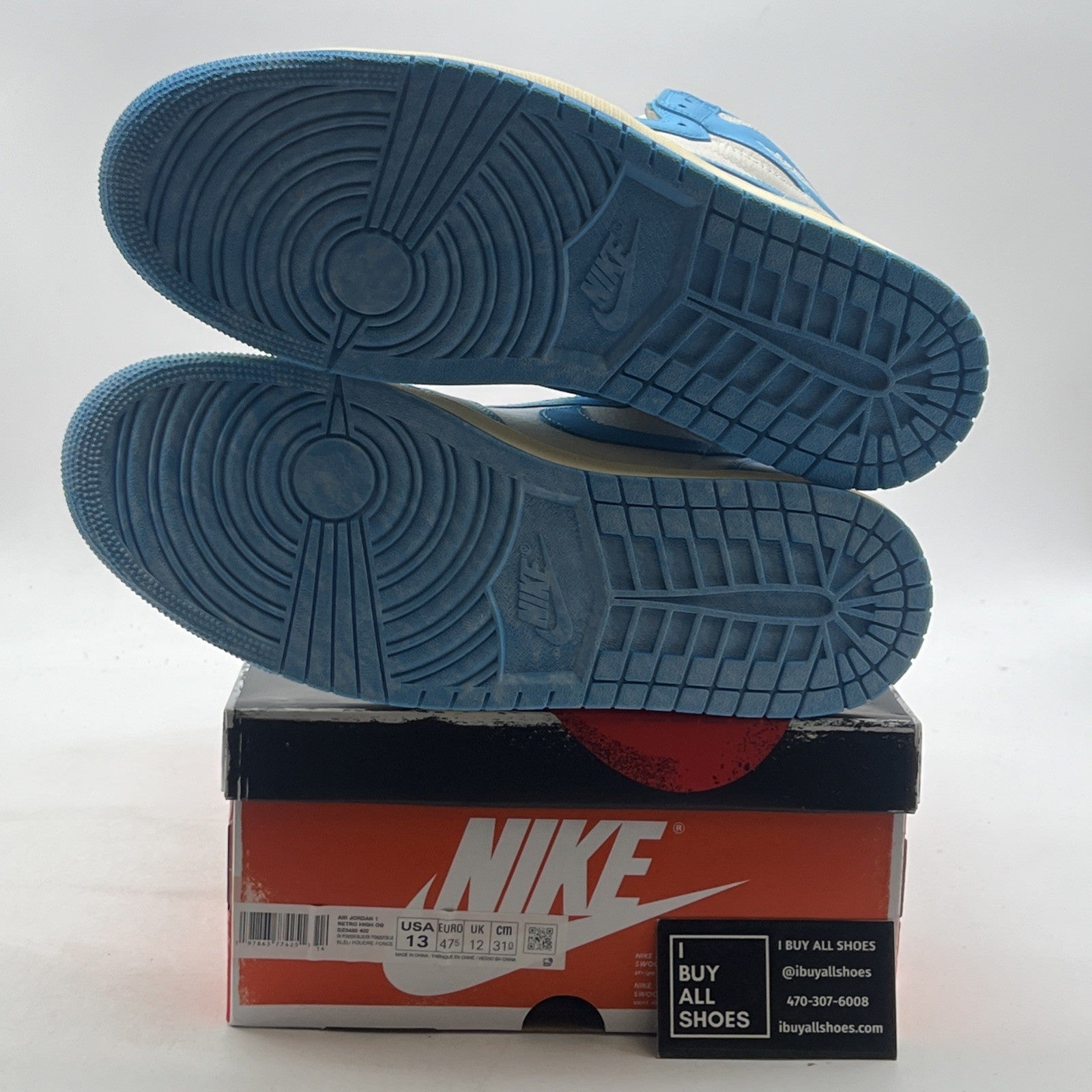 Size 13 - Air Jordan 1 Retro OG High UNC Reimagined (DZ5485-402)