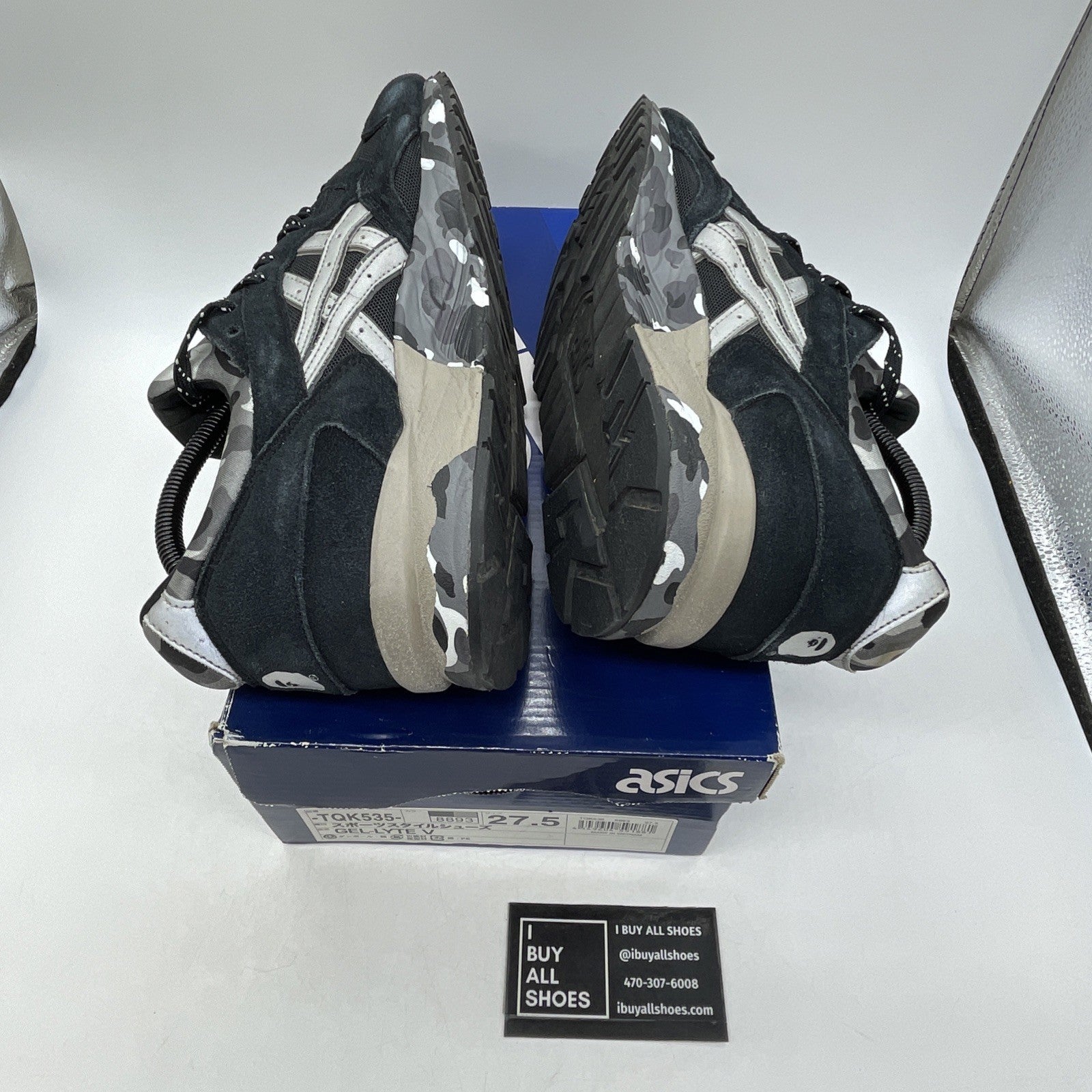 Size 9.5 - BAPE Asics Ape Collaboration (TQK535)