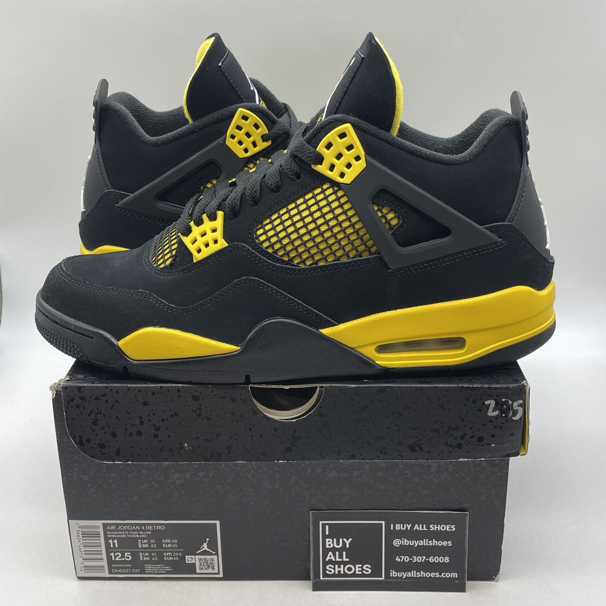 Size 11 - Air Jordan 4 Retro Mid Thunder (DH6926-017)