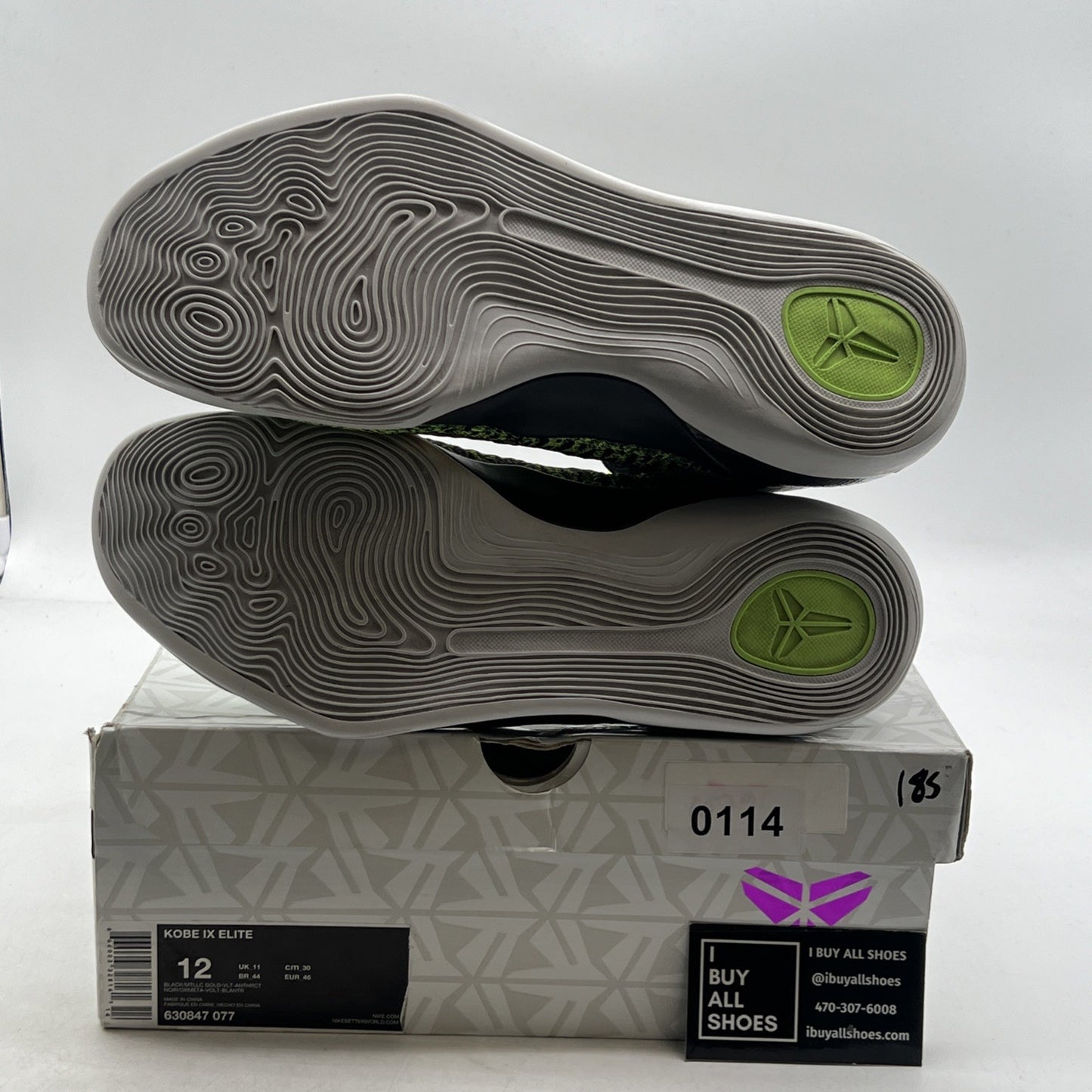 Size 12 - Nike Kobe 9 Elite Victory (630847-077)