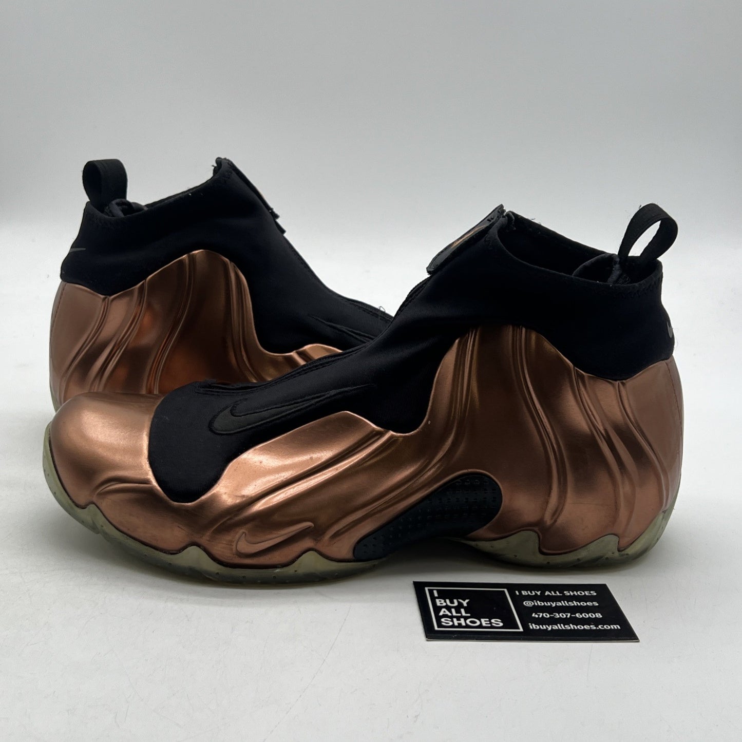 Size 11 - Nike Air Flightposite 2014 Prm Copper (658109-800)