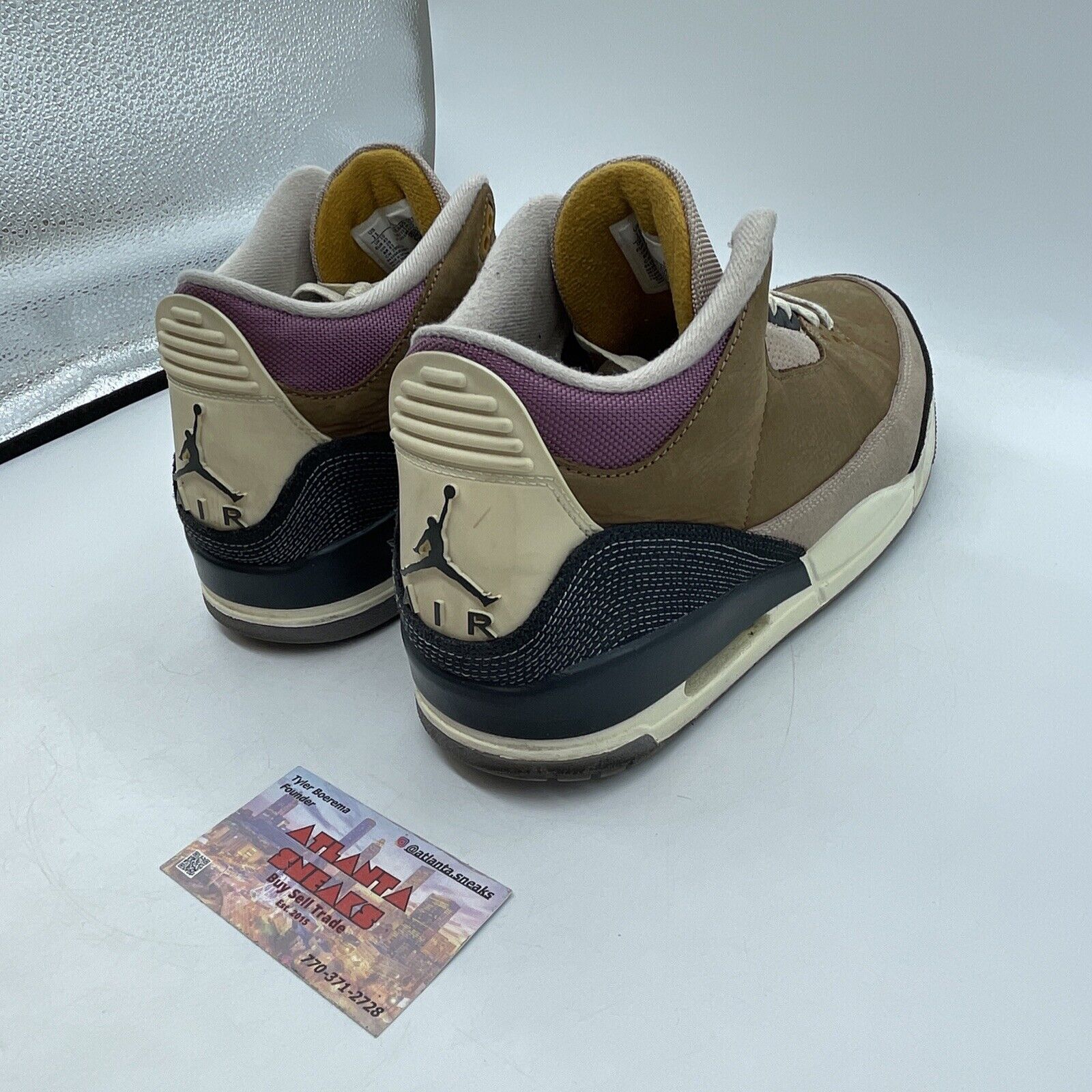 Size 11 - Air Jordan 3 Retro SE Winterized Brown Black Purple Suede (DR8869-200)