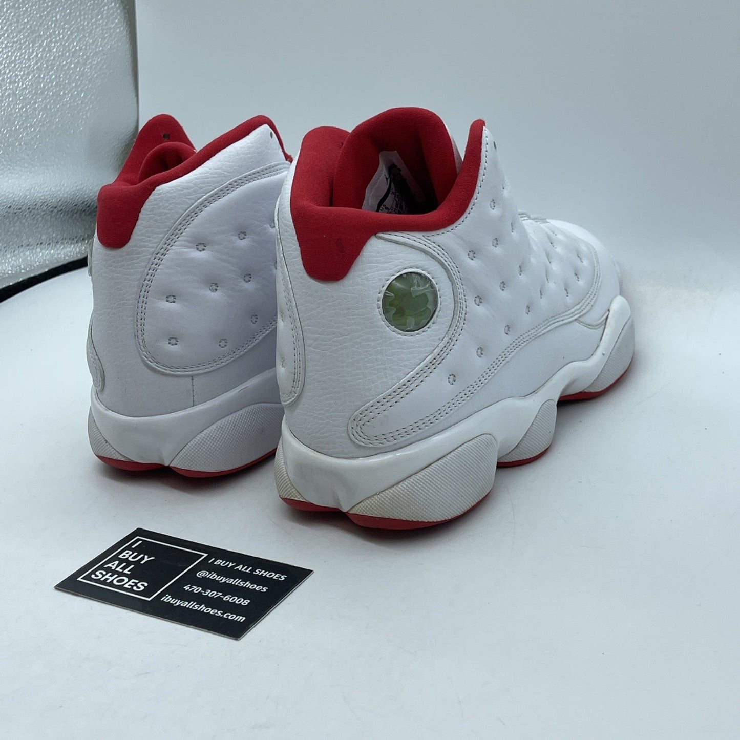 Size 9 - Air Jordan 13 Retro History of Flight Red White Leather (414571-103)