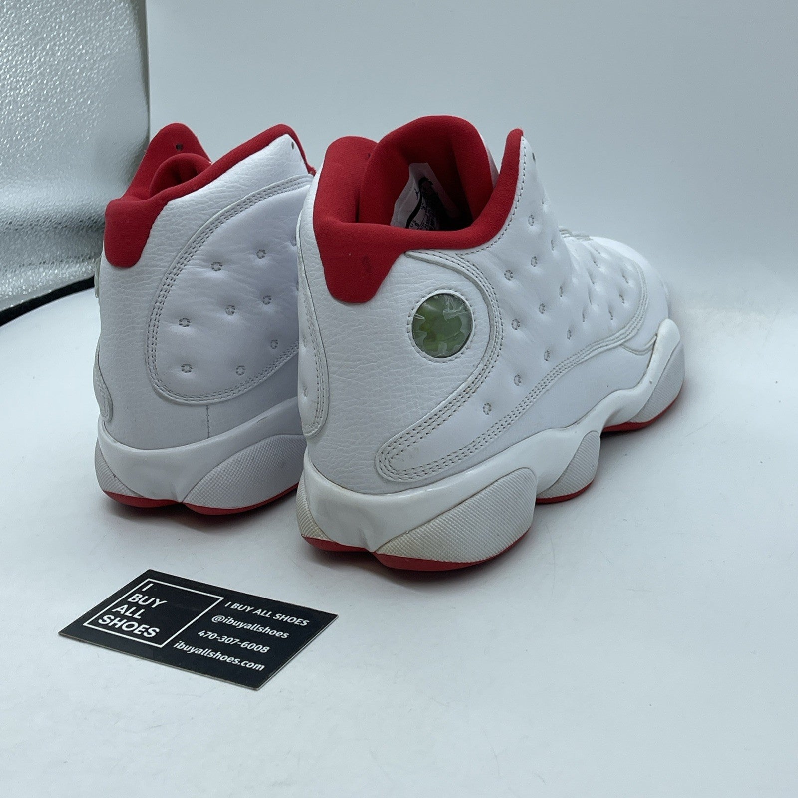 Size 9 - Air Jordan 13 Retro History of Flight Red White Leather (414571-103)