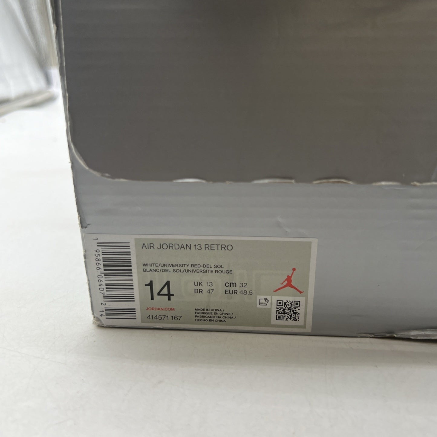 Size 14 - Air Jordan 13 Del Sol 2022 (414571-167)