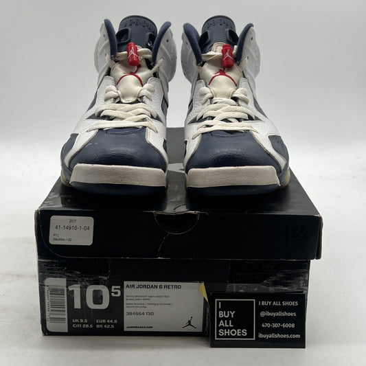 Size 10.5 - Air Jordan 6 Retro 2012 Olympic (384664-130)