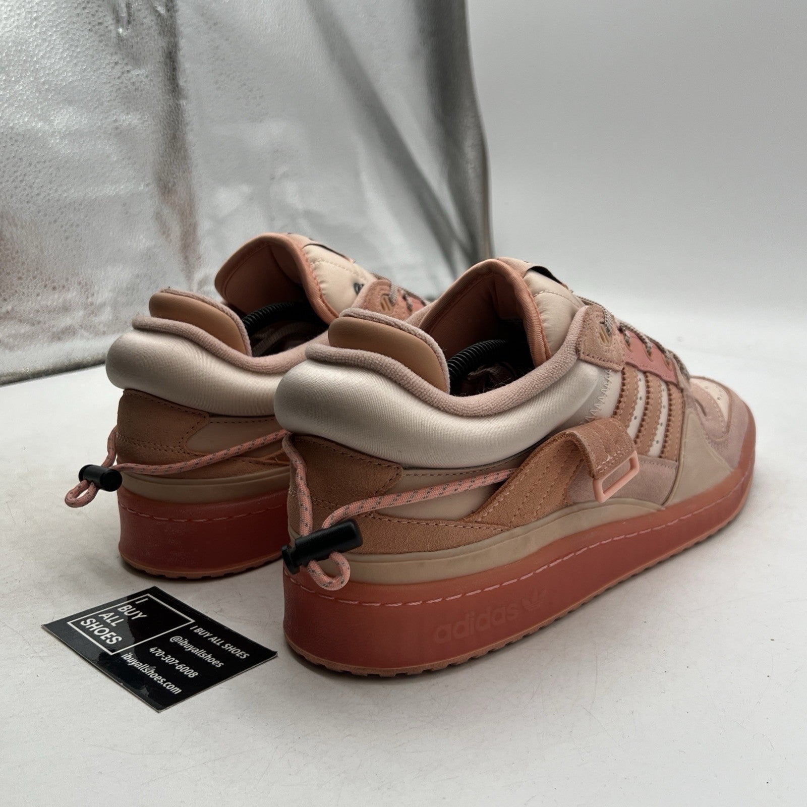 Size 10.5 - Bad Bunny x Adidas Forum Buckle Low Easter Egg (GW0265)